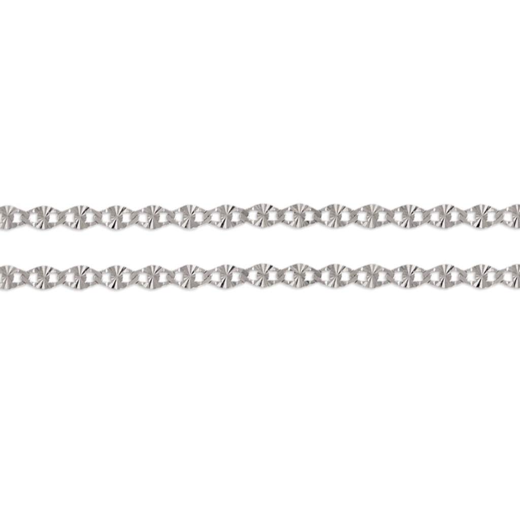 14K Gold Gucci Star Diamond Cut Chain Necklace - Luxury Italian Jewelry for Women & Men - 2.1mm to 3.0mm Width, 16 to 24 Inches Length - Perfect Gift for Anniversary, Birthday & Special Occasions