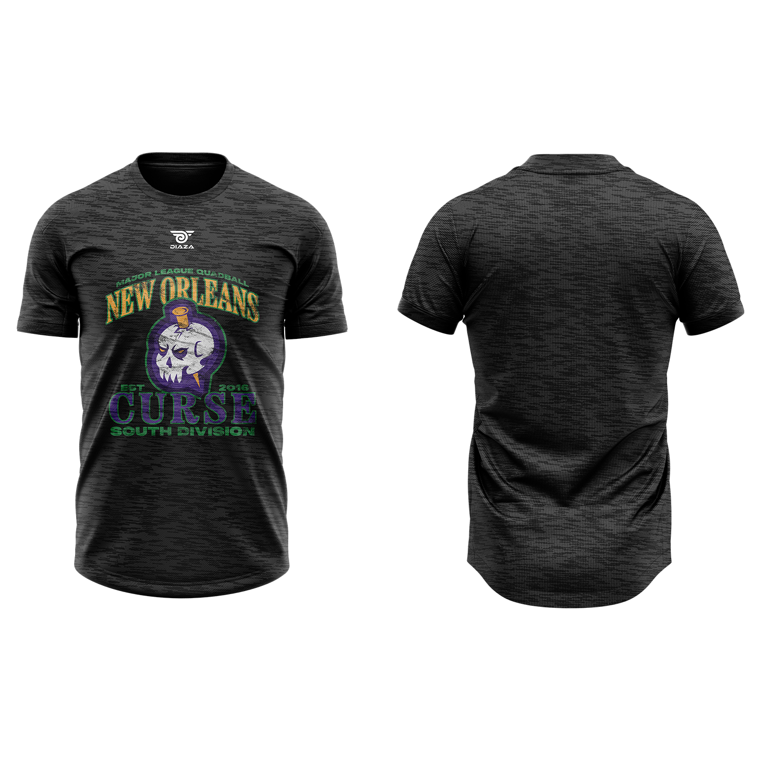 New Orleans Curse Vintage Jersey Black - Retro Sports Apparel for Fans & Collectors - Perfect for Game Day, Halloween, and Themed Parties