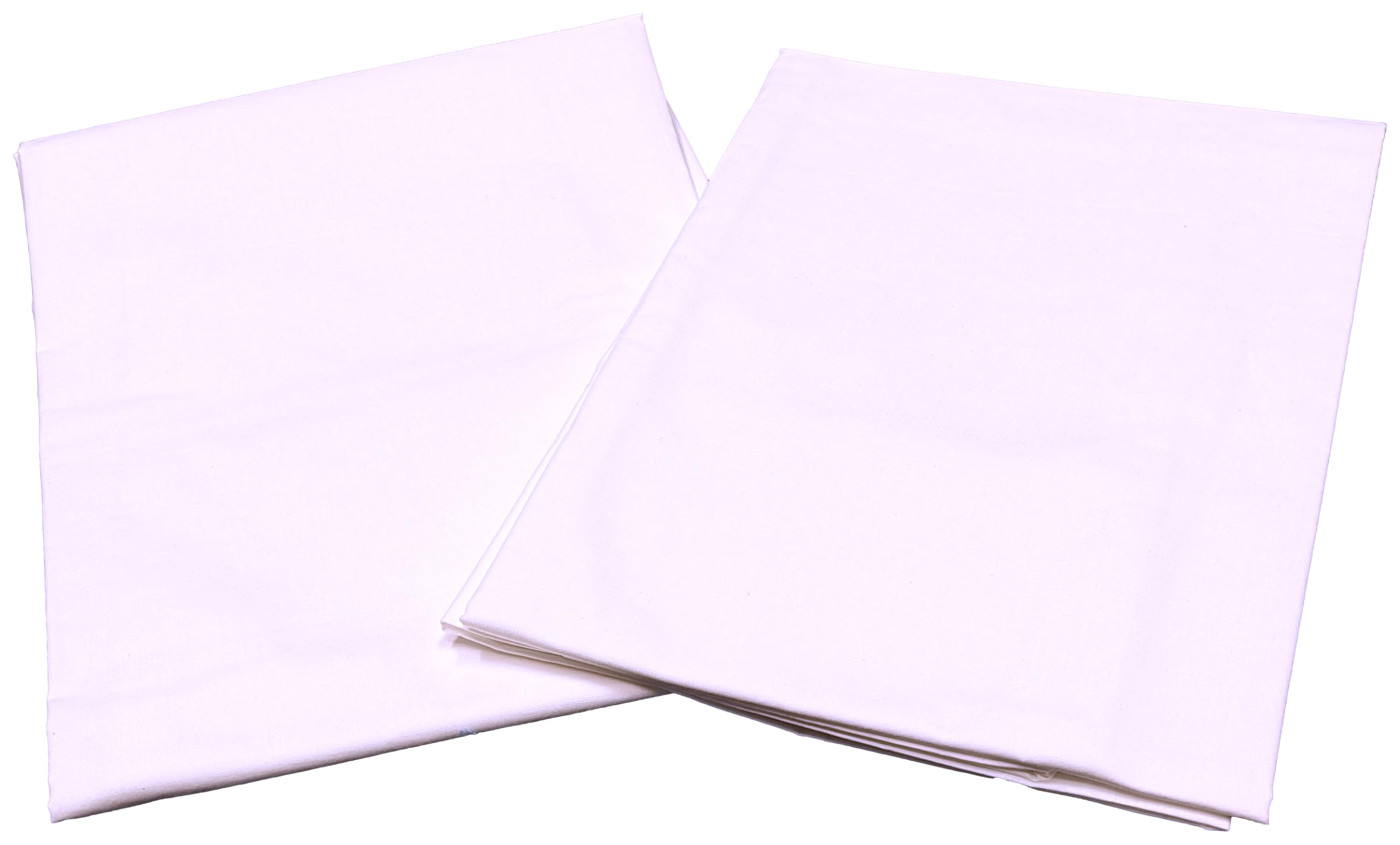 12 Pack Embrace 100% Supima Cotton 21x42 Inch Pillowcases - Ultra Soft Luxury White Bedding for Hotel & Home Use