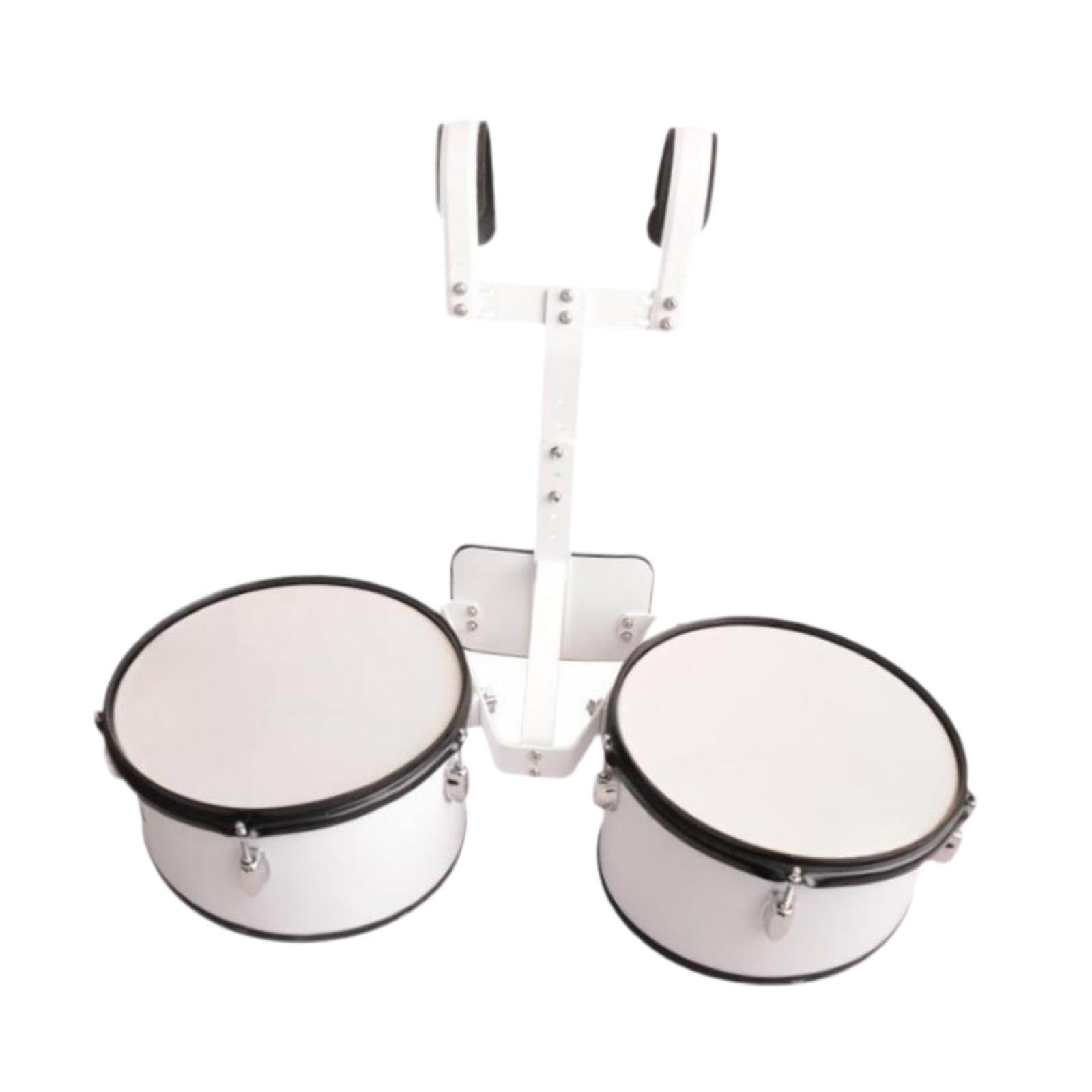 Marching Drum Set - Professional Percussion Instrument for Drum Group Training & Music Practice | Multi-Tone Double Drums for Beginners | Perfect for Parades, School Bands & Outdoor Performances