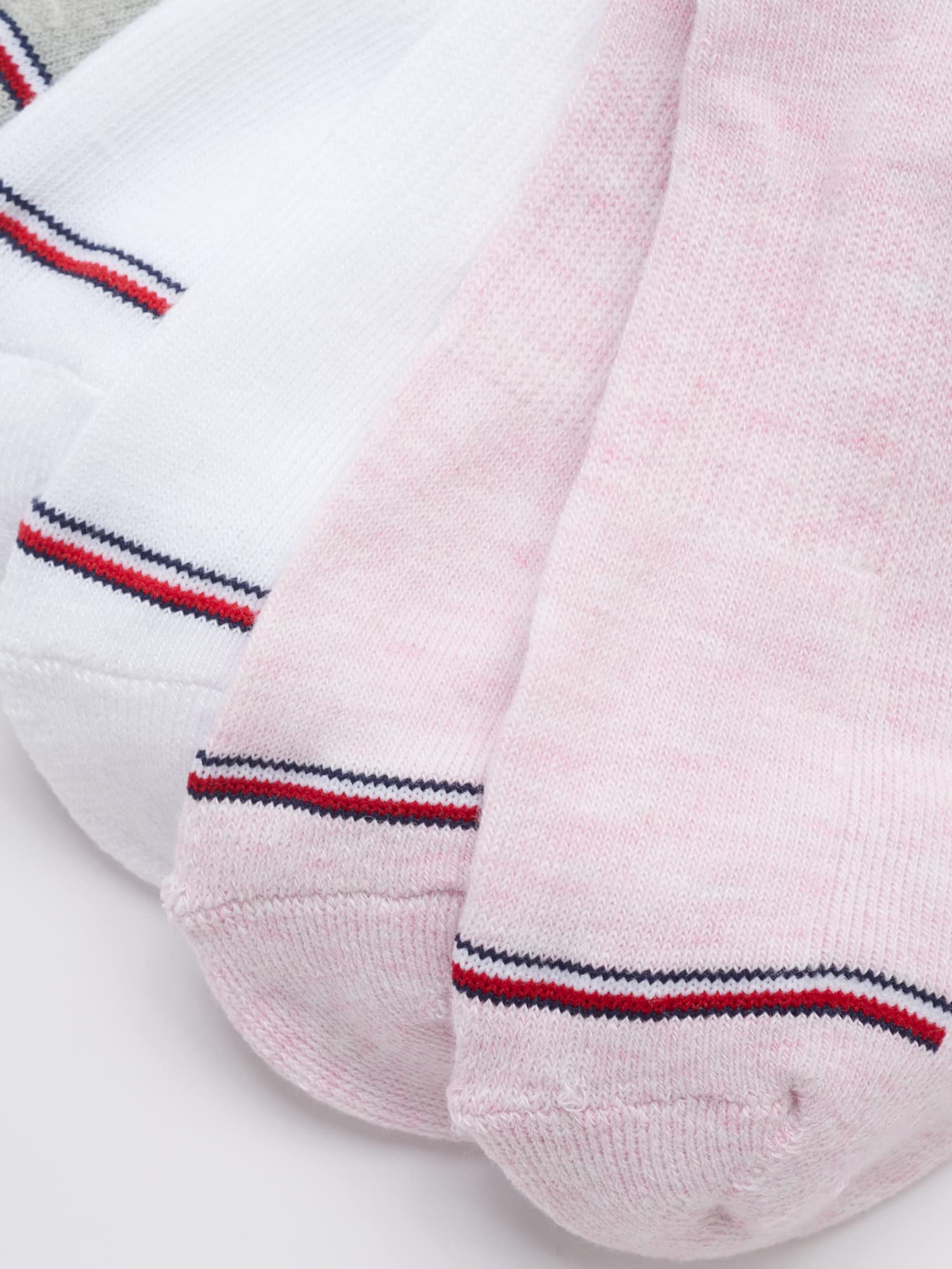 Tommy Hilfiger Women's Cushioned Quarter-Cut Ankle Socks - 12 Pack Soft Breathable Cotton Socks for Everyday Wear, Workout & Casual Outfits