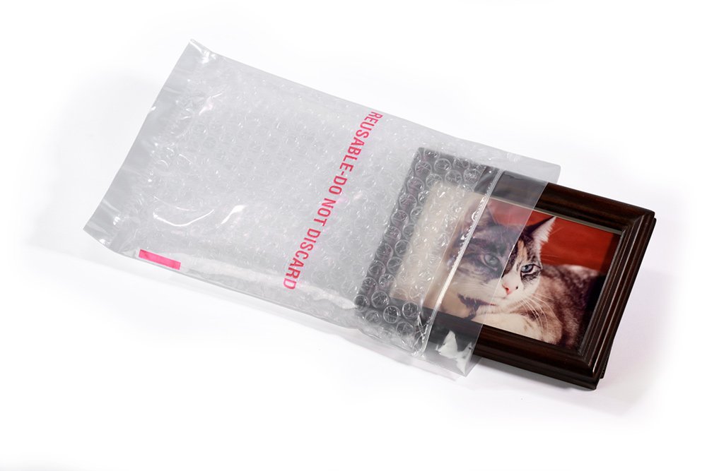 6x8 Inch Clear Bubble Mailers (50 Pack) - Secure Shipping for Small Items