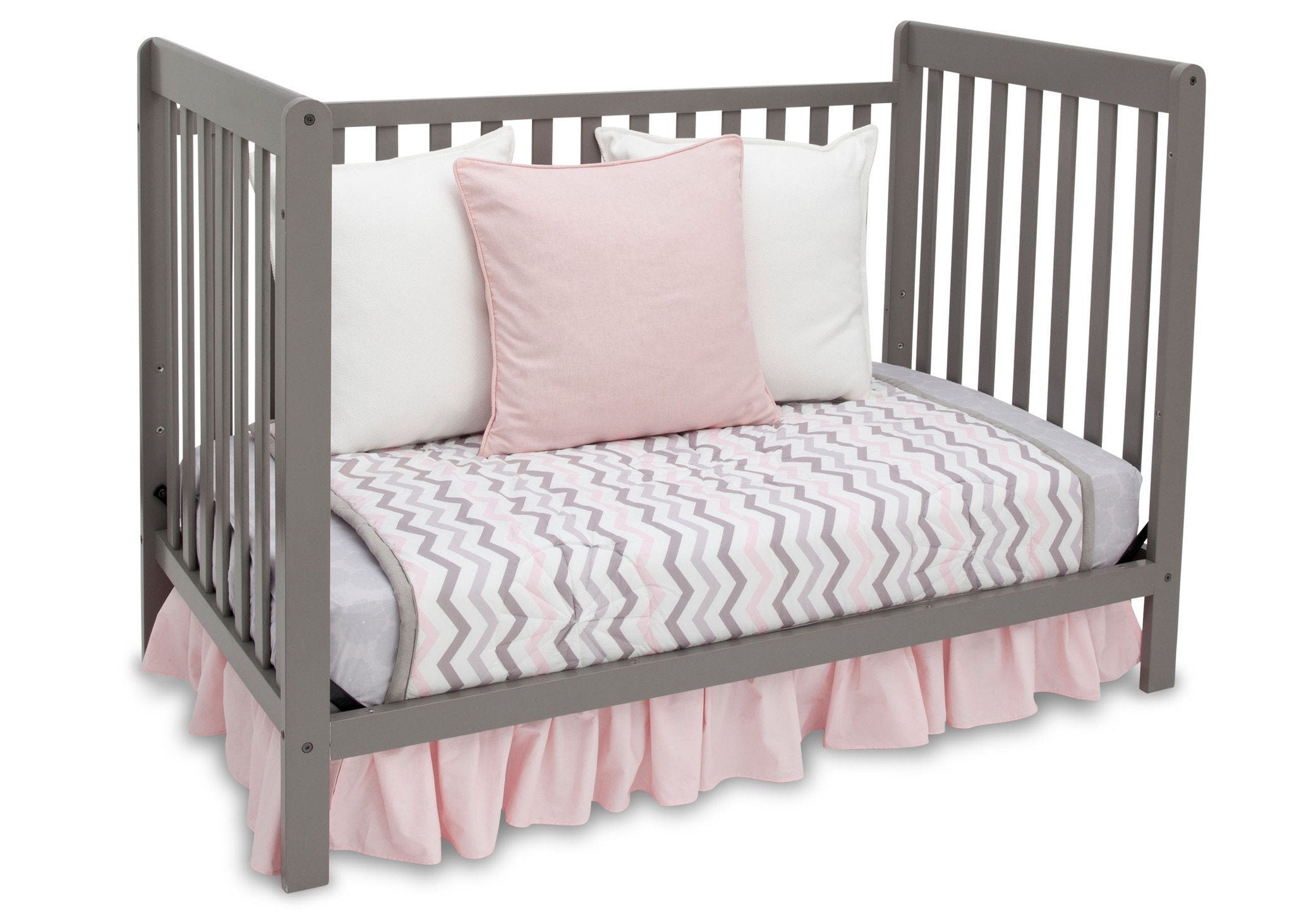 3-in-1 Convertible Baby Crib with Adjustable Height - Toddler Bed & Daybed - Perfect for Nursery, Bedroom & Small Spaces