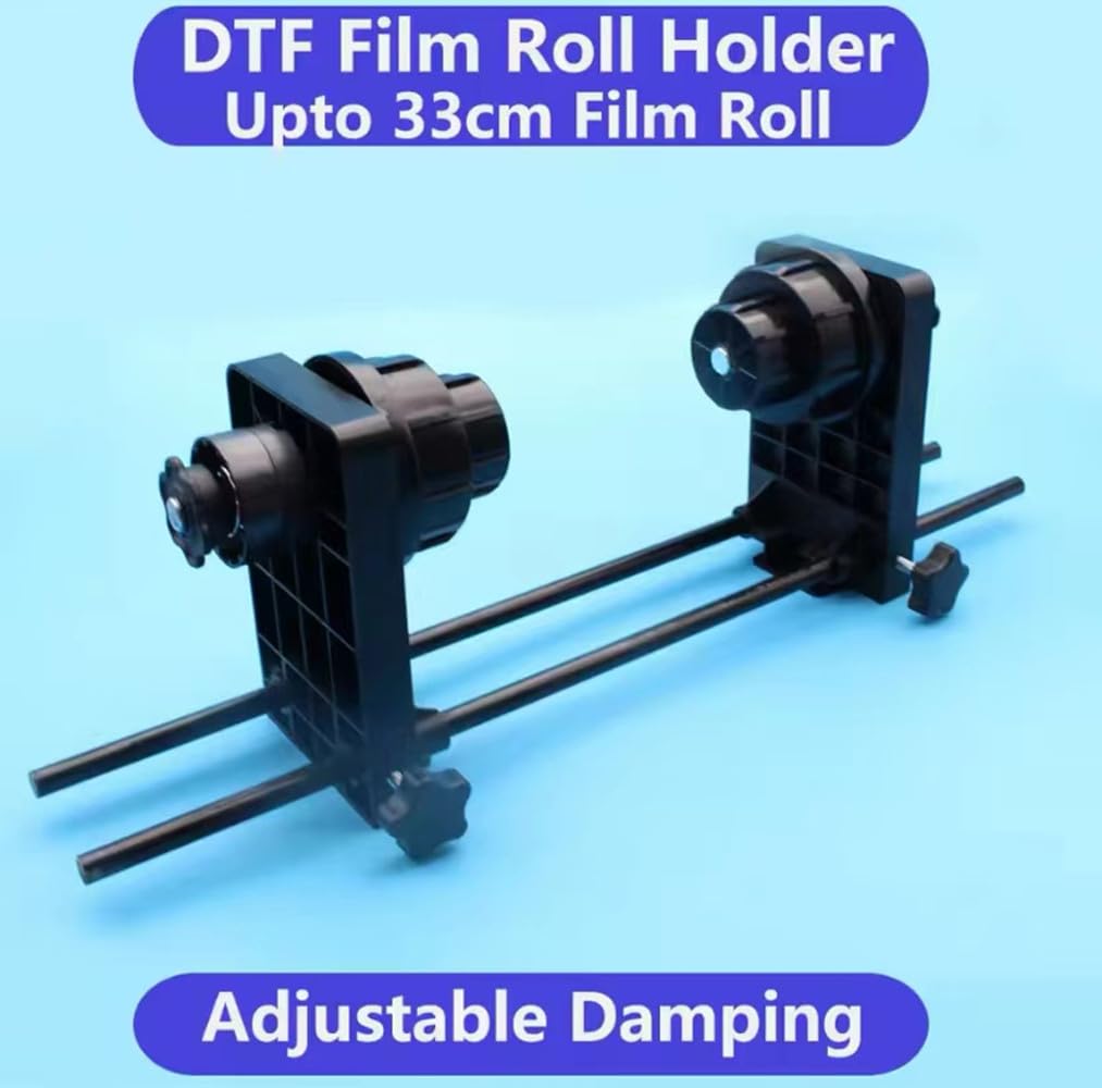 DTF Roll Film Holder for A3 & A4 Printers - Compatible with Epson L805, R1390, L1800, I3200, XP-15000, L800 - Direct Transfer Printing Accessory for T-Shirt, Mug & Textile Customization