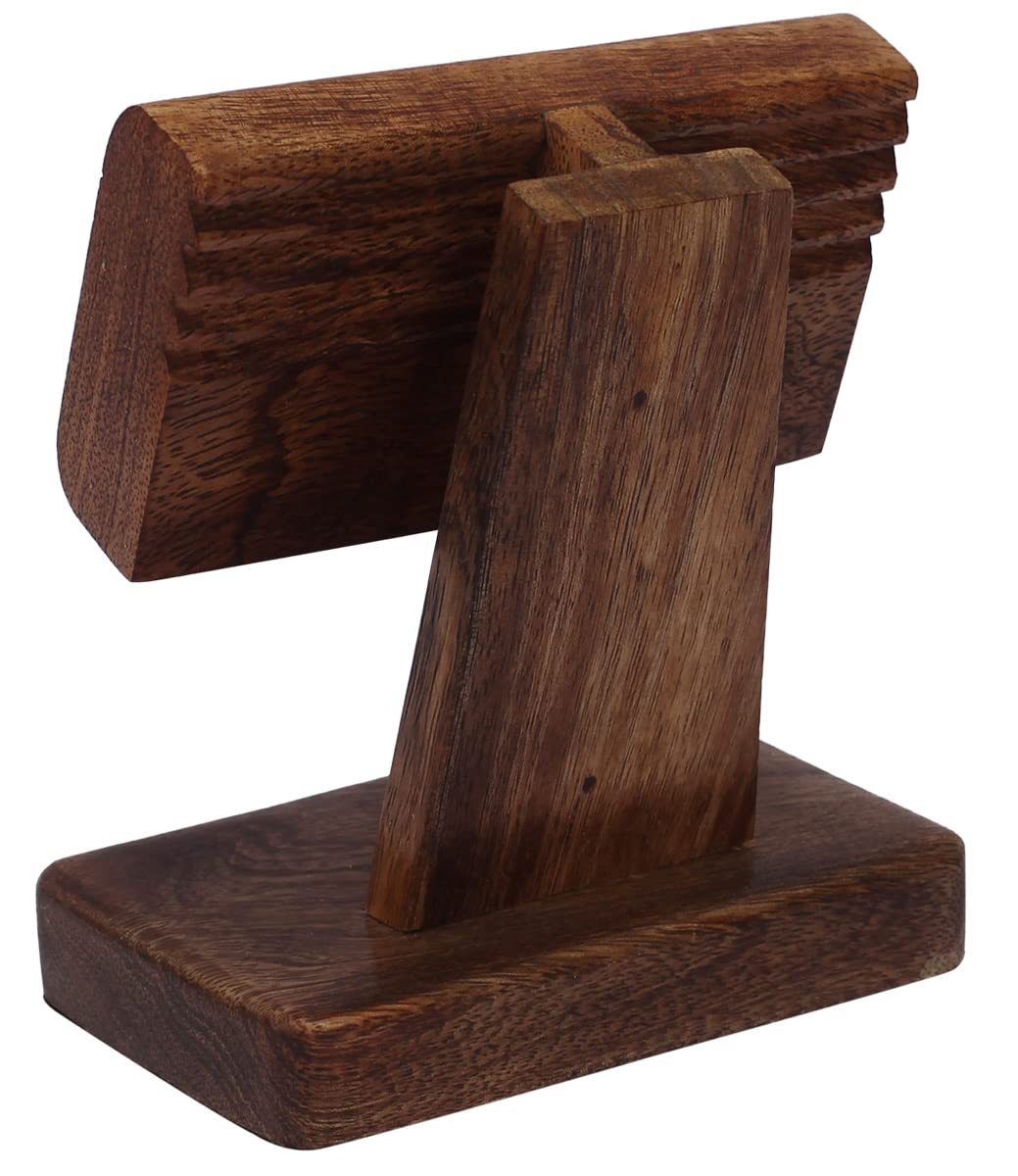2 in 1 Watch Stand for Men & Women - Premium Watch Display Stand Organizer Fits All Watches - Perfect Gift for Mom, Dad, Grandparents - Elegant Watch Holder for Dresser, Nightstand or Office Desk