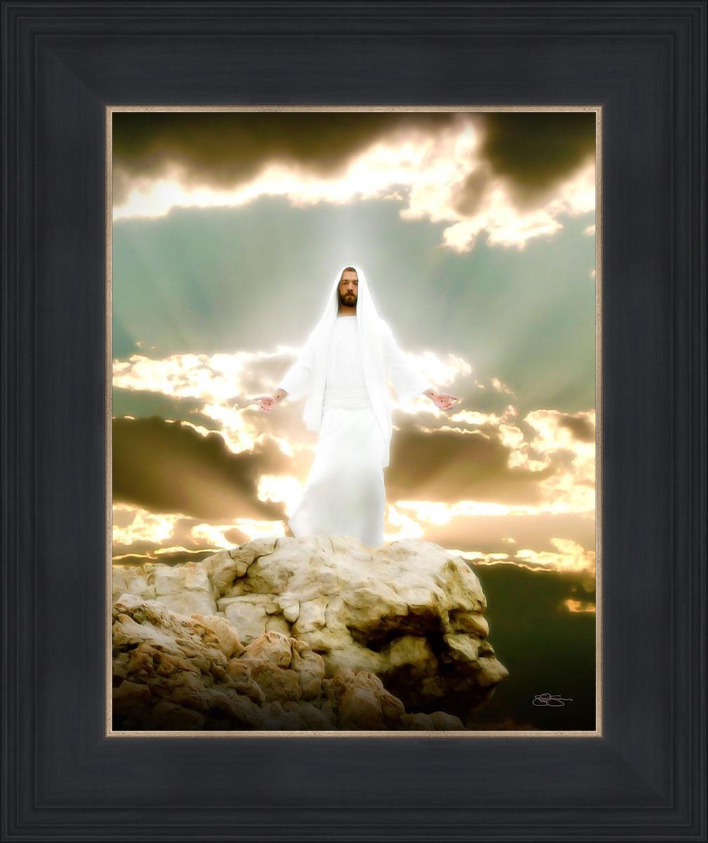 Behold My Beloved Son - Inspirational Christian Wall Art for Home & Church Decor | Perfect for Living Room, Bedroom & Gift Giving