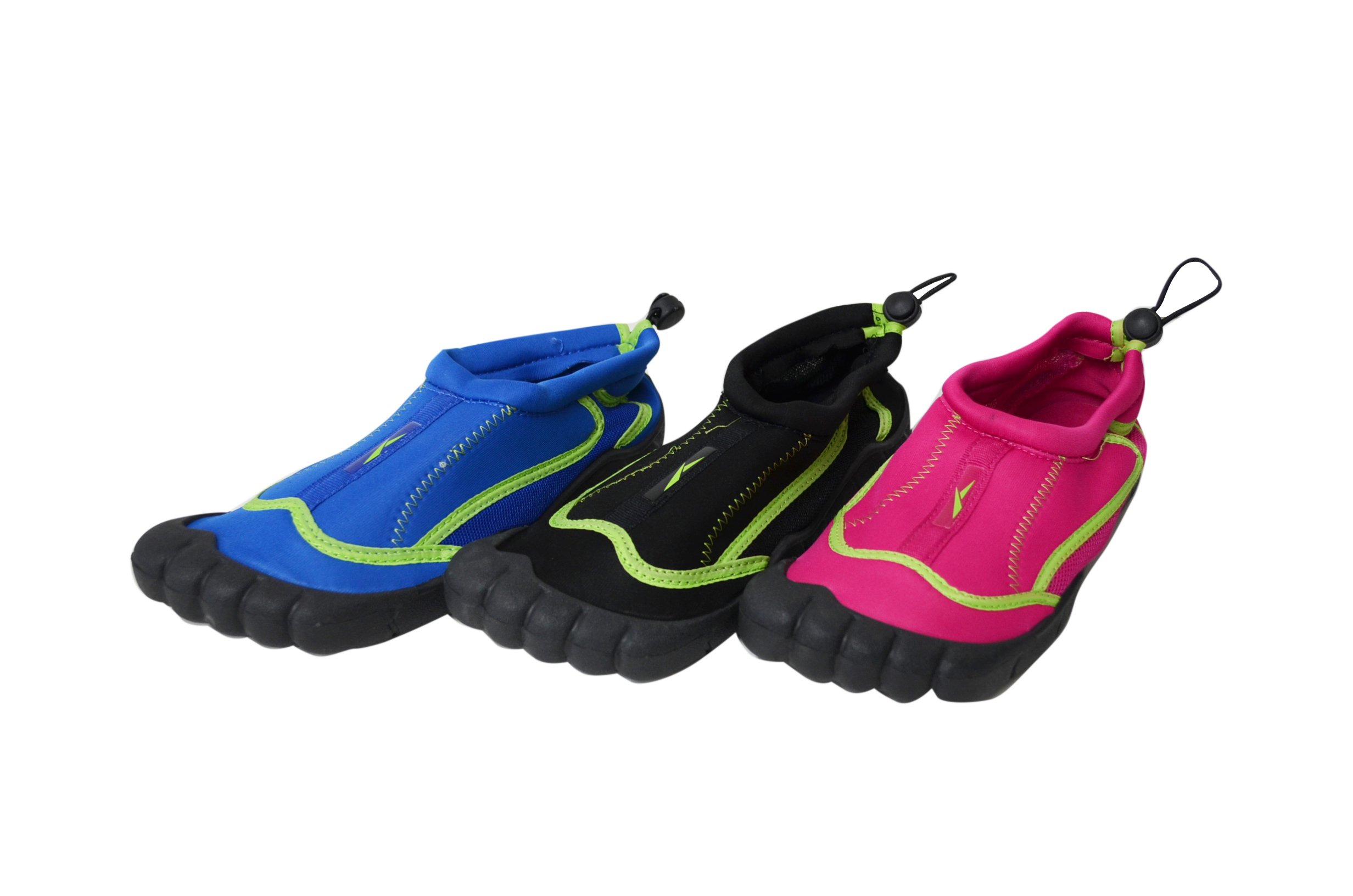 Women's Blue Aqua Shoes SC1121 for Snorkeling, Pool, Beach & Water Exercise | Size 5 M US | Perfect for Water Sports & Outdoor Adventures