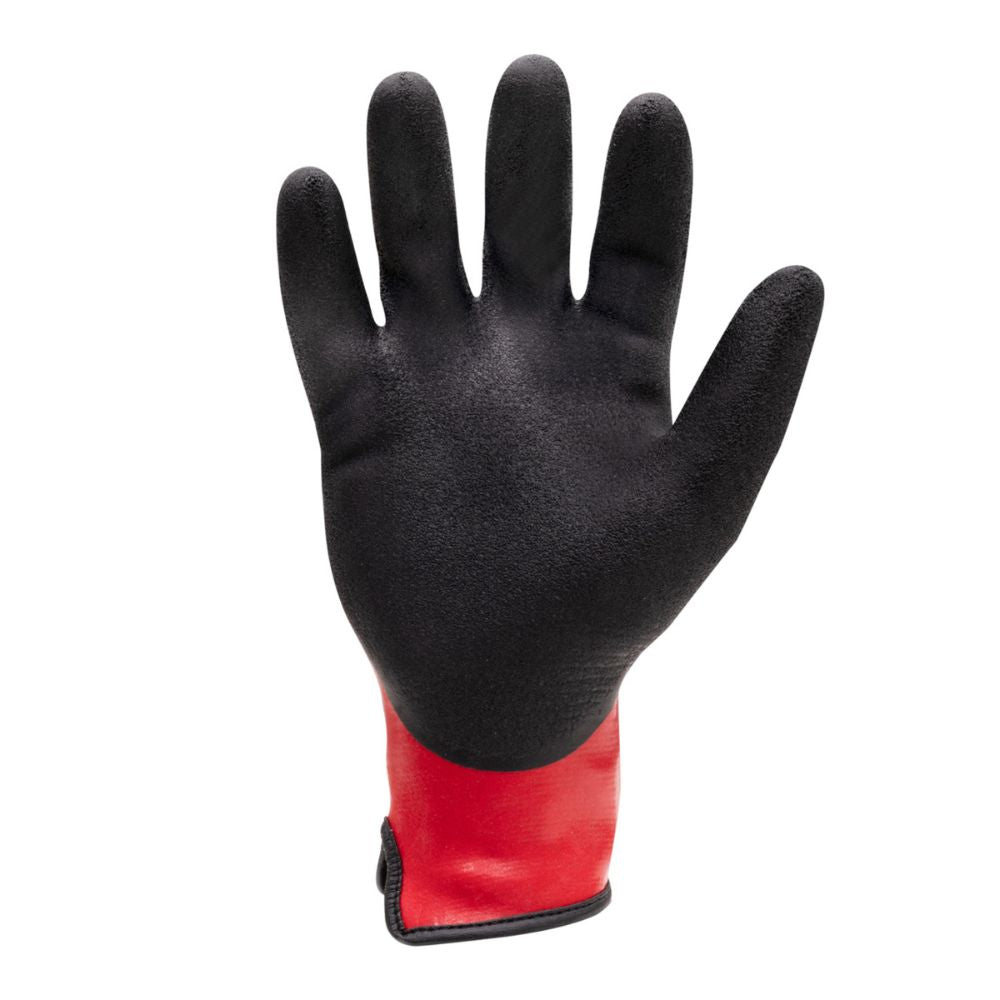 212 Performance AXSDG 05 008PR AX360 Shield Grip Latex Dipped Work Gloves - Small, Black/Red - Heavy Duty, Non-Slip Protection for Construction, Automotive & Industrial Use