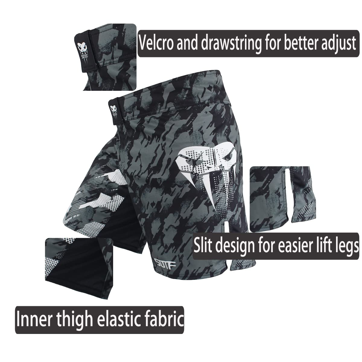 **Men's Lightweight Breathable MMA BJJ Training Shorts - No-Gi Fight Shorts for Boxing, Muay Thai & Grappling | Quick-Dry Gym & Martial Arts Workout Shorts | Ideal for MMA, BJJ, Boxing & Muay Thai Training | Perfect for Gym, Home Fitness, Running & Outdoor Sports | Great for MMA Classes, Competitions, Daily Workouts, Sparring & Beach Activities | Best for Combat Sports, Fitness Training & Active Lifestyle**