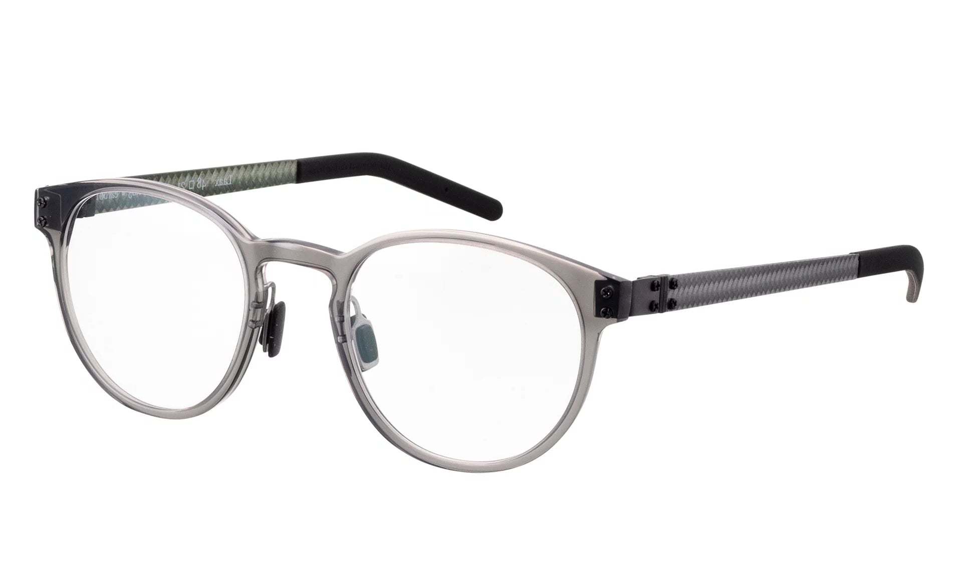 Black Eyewear Laax Sunglasses - Crystal Grey Lens for Men & Women - UV Protection, Polarized, Fashionable - Perfect for Driving, Beach, and Outdoor Activities