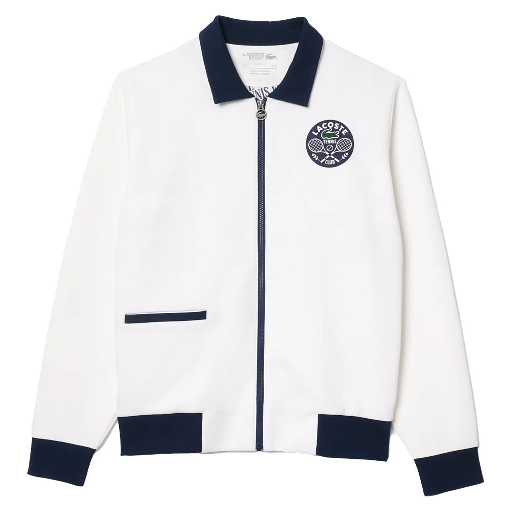 Men's Vintage Style Tennis Jacket - Classic Retro Athletic Windbreaker for Casual Wear & Sports - Perfect for Tennis, Golf & Outdoor Activities