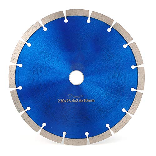 Premium 230mm Diamond Cutting Disc - High-Performance Circular Saw Blade for Marble, Granite, Microlite & Concrete | Blue Wheel Multi-Function Saw Blade for Professional Stone Cutting & Construction Projects