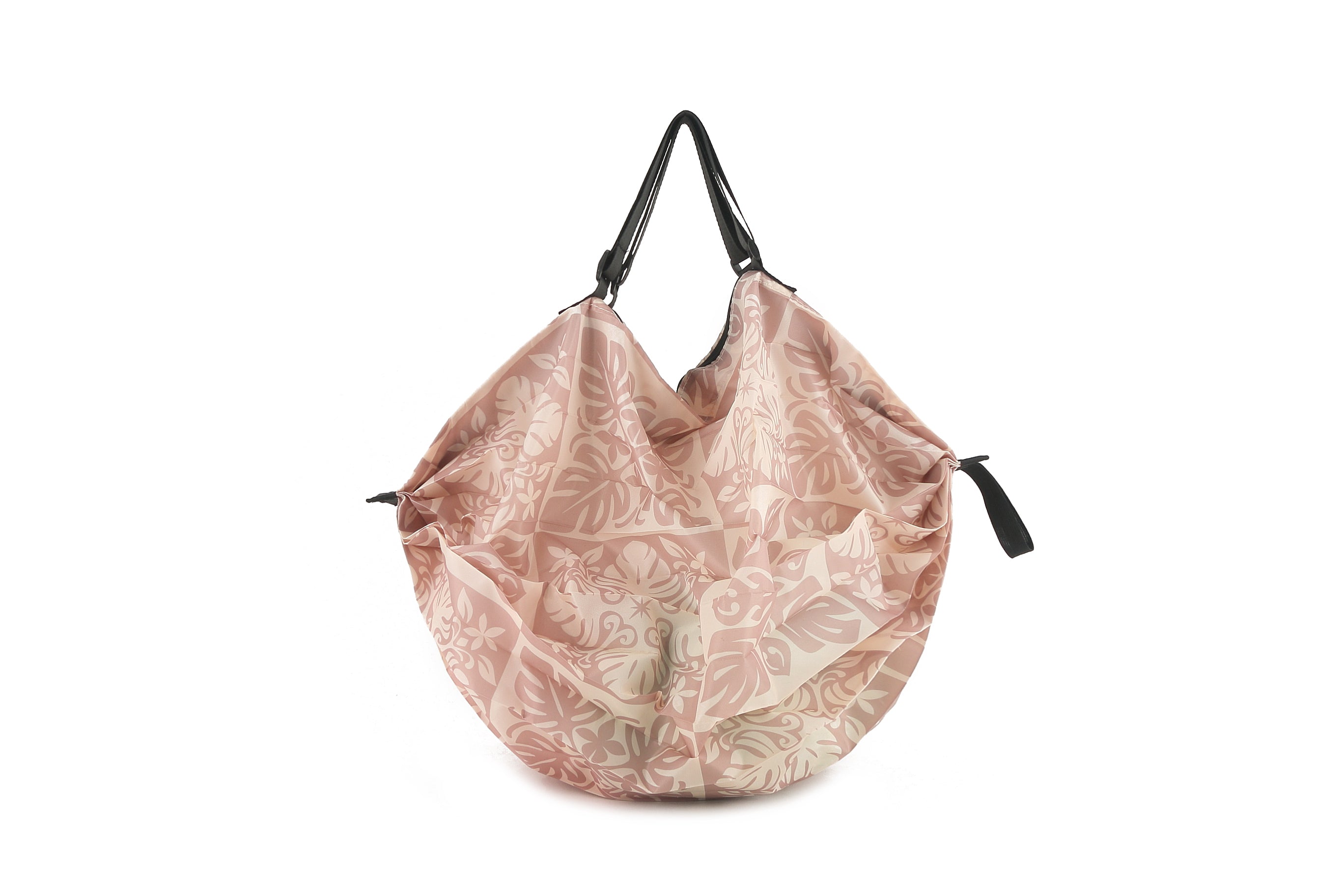 Foldable Jazmine Quilted Shoulder Bag in Beige - Stylish & Compact for Travel, Shopping, and Everyday Use