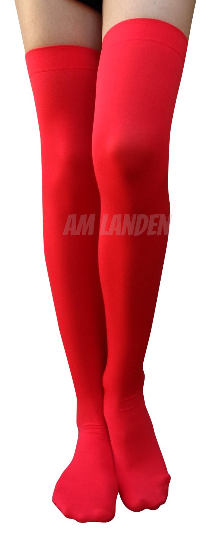Women's Thigh High Socks - Over The Knee Opaque Stockings for Winter, Cosplay & Fashion Outfits | Warm & Comfortable Solid Color Legwear