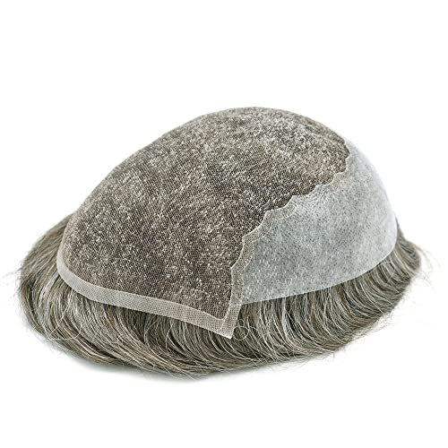 #740 7# VERY LIGHT BROWN WITH 40% SYNTHETIC GREY-100% light to medium density