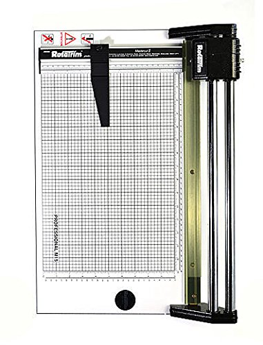 RotaTrim 15-Inch Rotary Paper Trimmer - Precision Cutting Tool for Scrapbooking, Crafting, and Office Use (1-Pack) | SKU# 1832979MA | Perfect for DIY Projects, Photo Albums, and Document Trimming