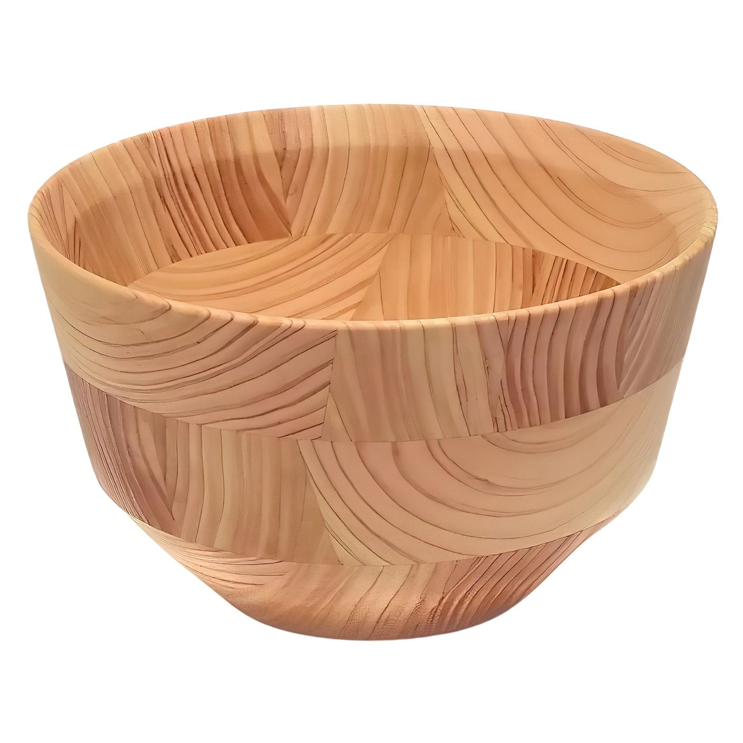 Premium Yosegi Don Wooden Bowl - Handcrafted Japanese Wooden Rice Bowl - Perfect for Sushi, Rice, and Asian Cuisine - Elegant Home Dining & Gift Idea