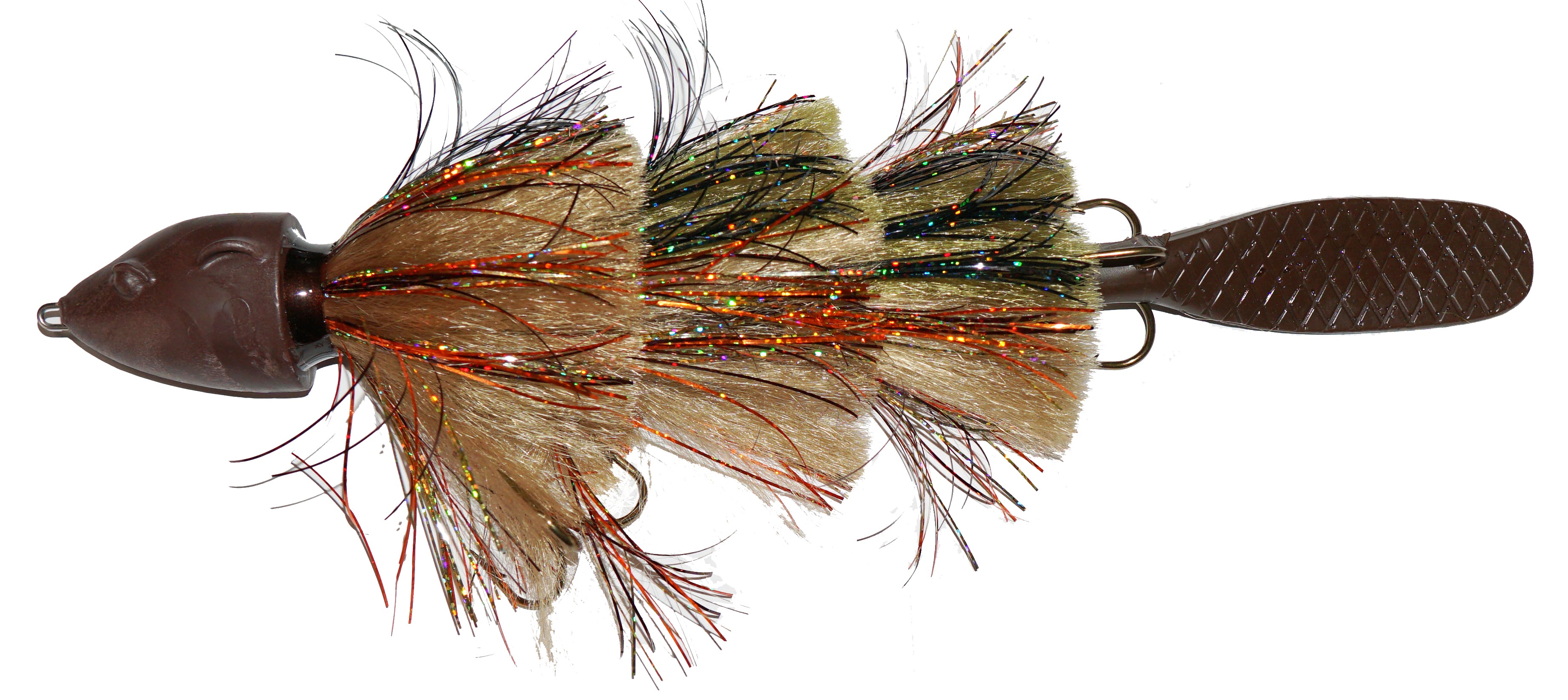 Beaver's Baits Baby Beaver XL Fishing Lures - Top Bass & Trout Attractor for Freshwater & Saltwater Fishing