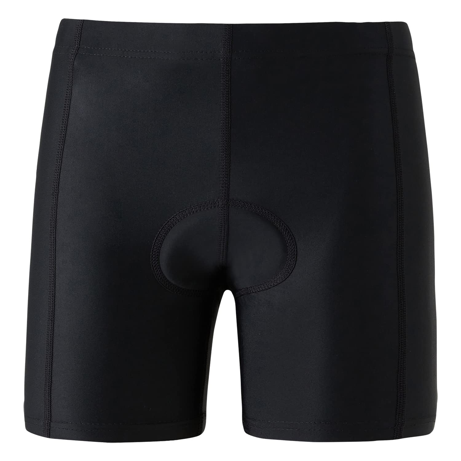 **Kids' 3D Padded Bike Shorts for Boys & Girls - Breathable Black Cycling Pants for Comfortable Riding | Perfect for Outdoor Biking, Training, and Family Adventures**