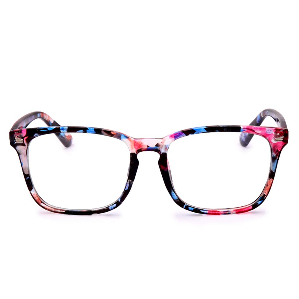 JCERKI Myopia Glasses for Nearsightedness - Black Frame Unisex Prescription Eyewear for Reading & Computer Use