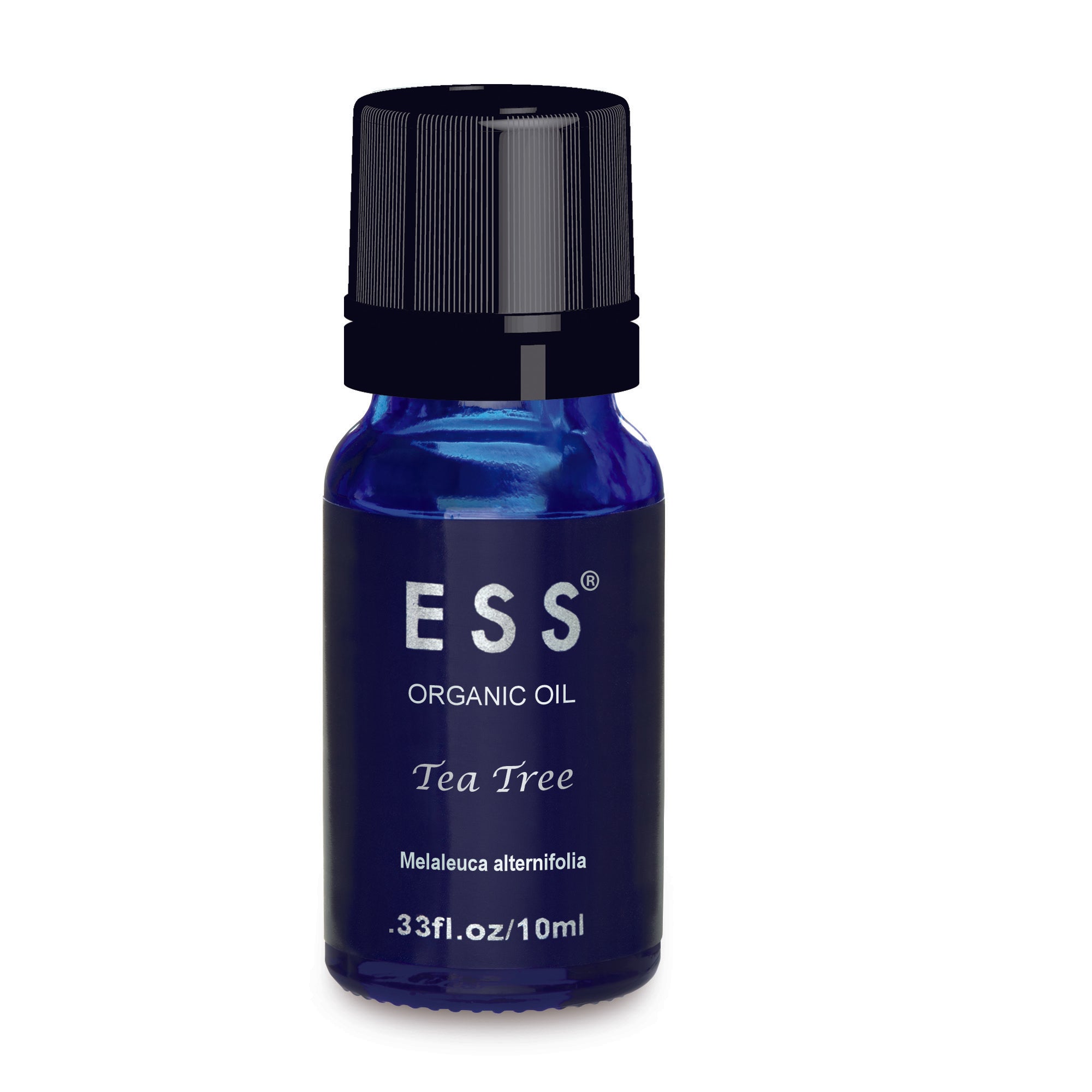 ESS Organic Tea Tree Essential Oil, 10 mL - 100% Pure Natural Aromatherapy Oil for Skin Care, Hair Growth & Home Cleaning | Perfect for Diffusers, DIY Beauty & First Aid