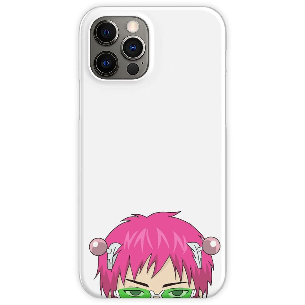 Saiki K Anime Phone Case for iPhone 7/8/SE 2020 - Cute Cartoon Character Protective Cover - Perfect for Fans, Cosplay & Everyday Use