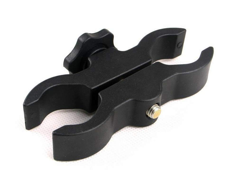 Mult Mount Clamp/Clip for Flashlight, Torch, Telescope, Sight & Laser - Adjustable Universal Holder for Bike, Scope & Outdoor Gear - Perfect for Camping, Hiking, Hunting & Tactical Use