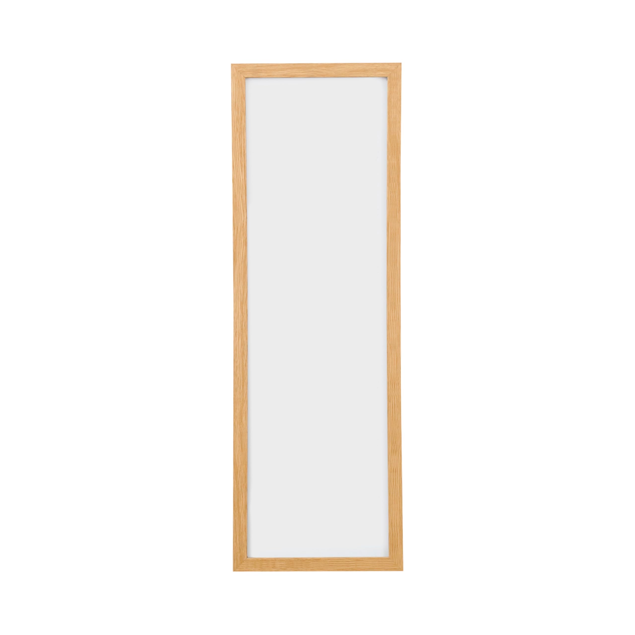 Vertical Magnetic Dry Erase Board - 60 x 20 cm Pine Wood Planner for Office, Home & Classroom Organization | Whiteboard Calendar, Memo Board, Task Scheduler