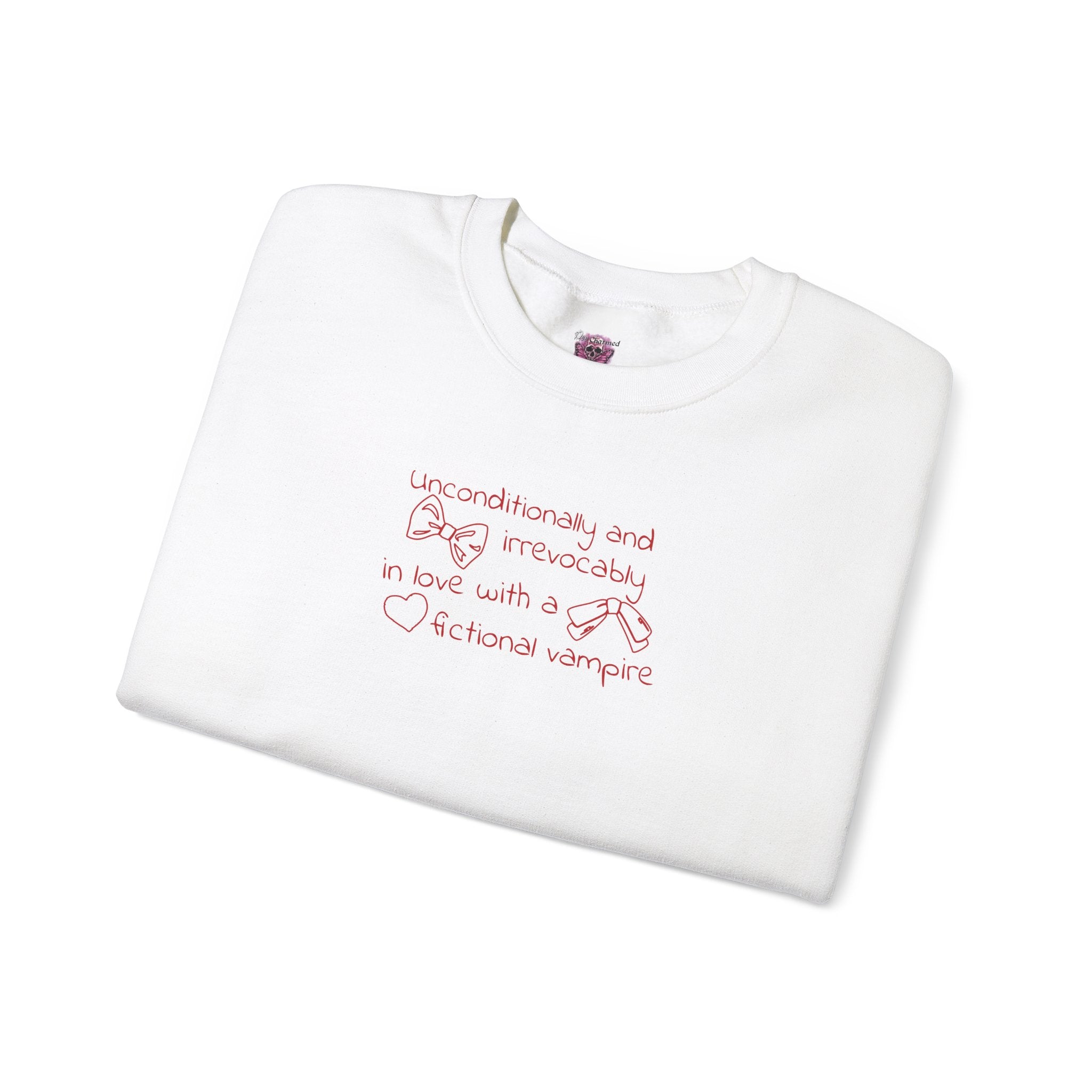 Fictional Vampire Crew T-Shirt - Trendy Gothic Graphic Tee for Men & Women - Perfect for Halloween, Cosplay, and Vampire-Themed Parties