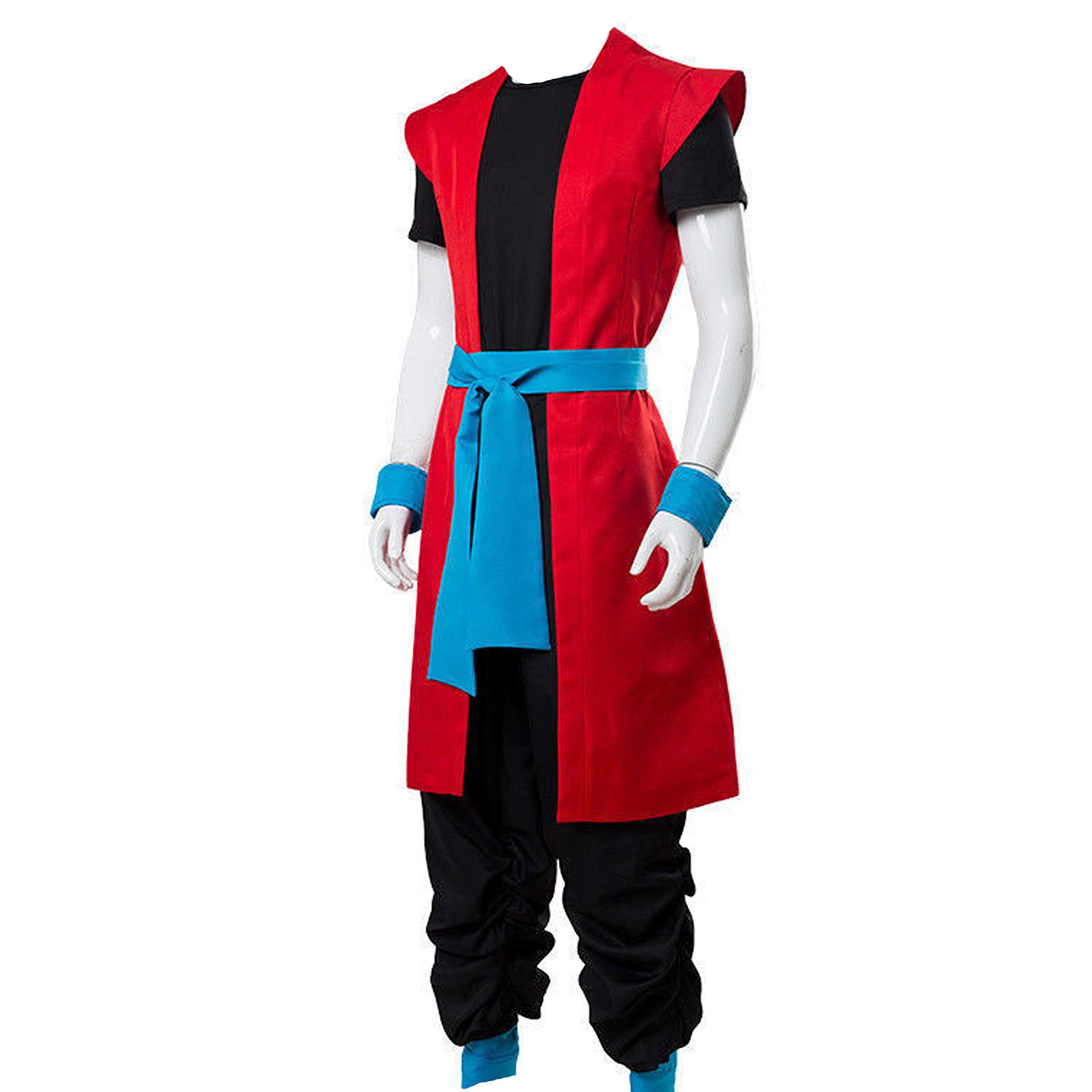 Anime Red Uniform Cosplay Costume for Men - Perfect for Halloween, Comic Con & Cosplay Events