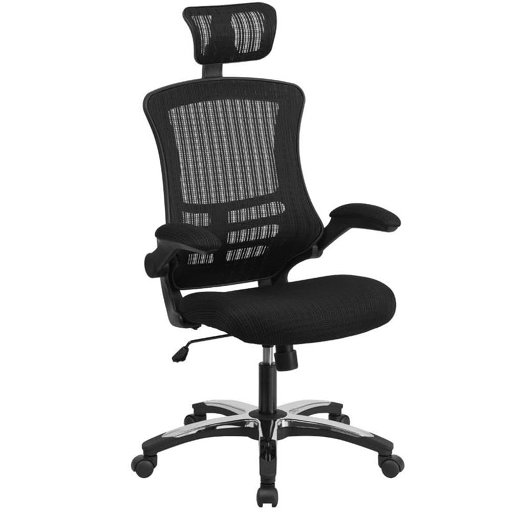 UrbanPro Traditional High Back Executive Office Swivel Chair - Ergonomic Black Leather Desk Chair for Home & Business Use | Perfect for Office, Conference Room, and Study