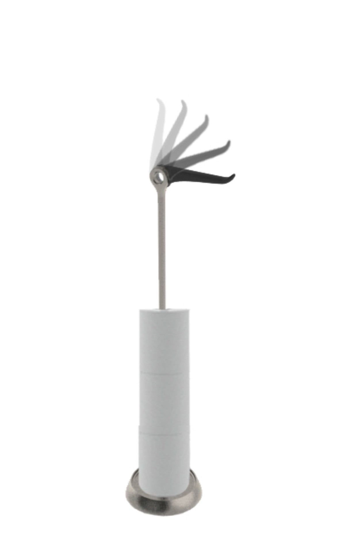 Tucan Toilet Paper Holder - Sturdy Bathroom Tissue Roll Stand with Easy Installation - Perfect for Home, Office, and RV Use