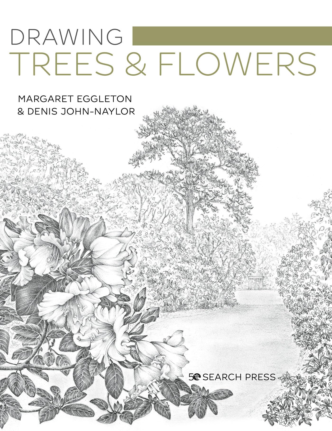 How to Draw Trees and Flowers Step by Step - Easy Tutorial for Beginners | Perfect for Sketching, Nature Journaling & Art Projects