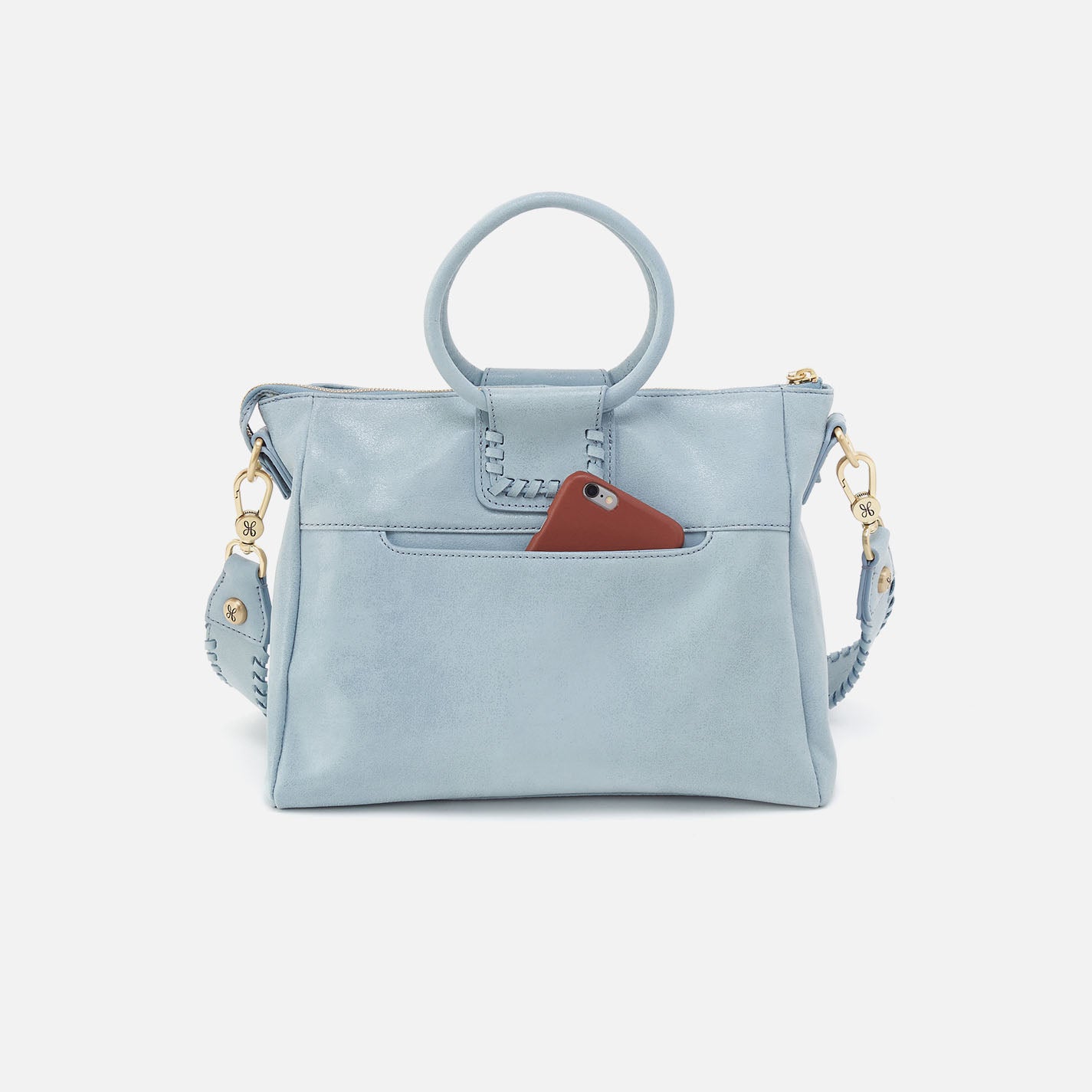 Sheila Medium Satchel Handbag in Buffed Leather - Stylish & Durable Women's Crossbody Bag for Work, Travel & Everyday Use