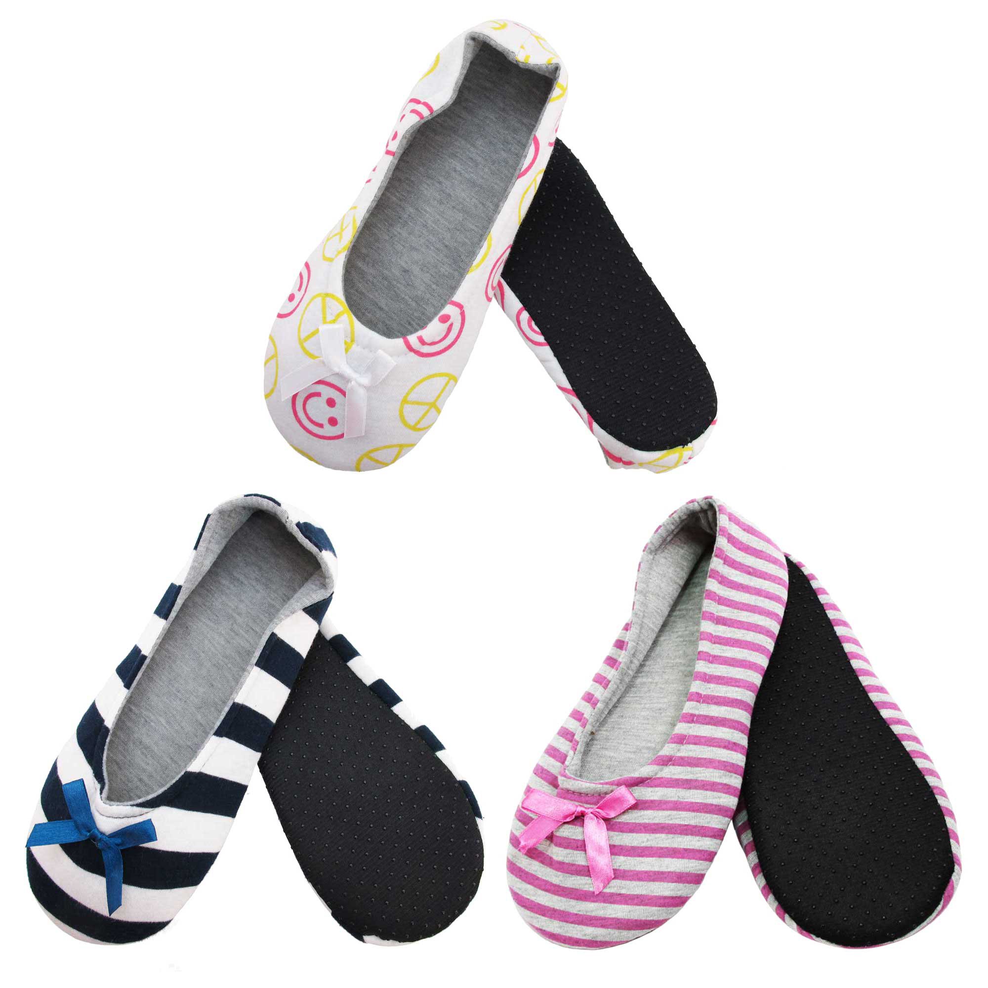 BambooMN Super Soft Warm Cozy Fuzzy Slippers for Adults - Medium/Large Size - Non-Slip Indoor Home & Travel Slippers with Lined Socks - Perfect for Lounging, Relaxing at Home and Cold Weather Comfort