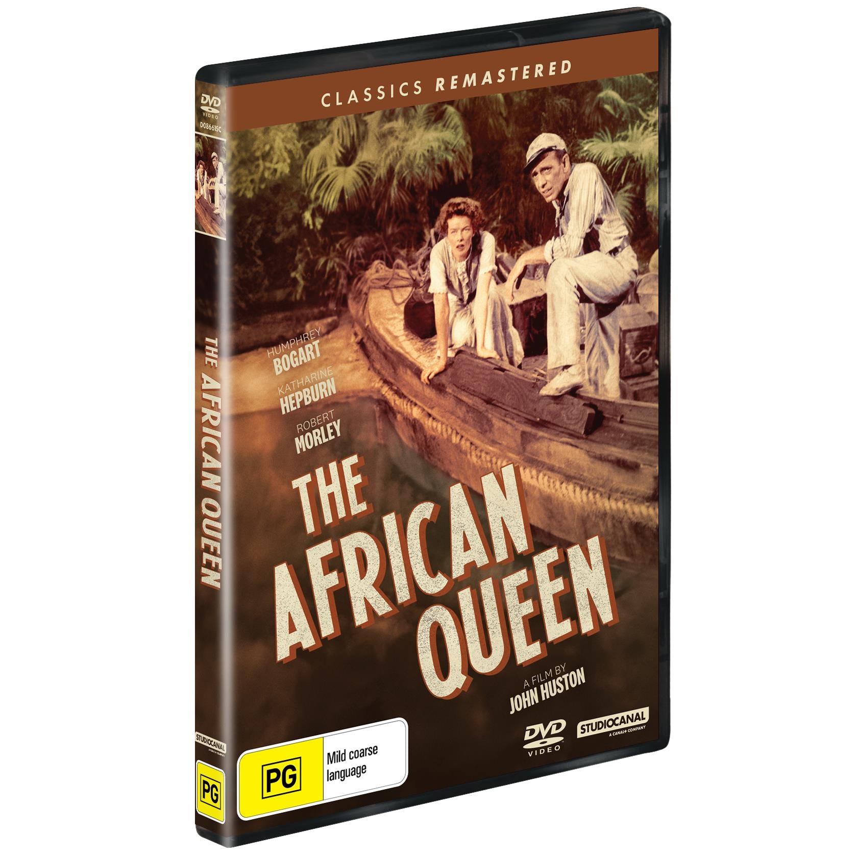 African Queen - Classic Adventure Movie DVD | Romantic Drama Film for Movie Nights & Gifts