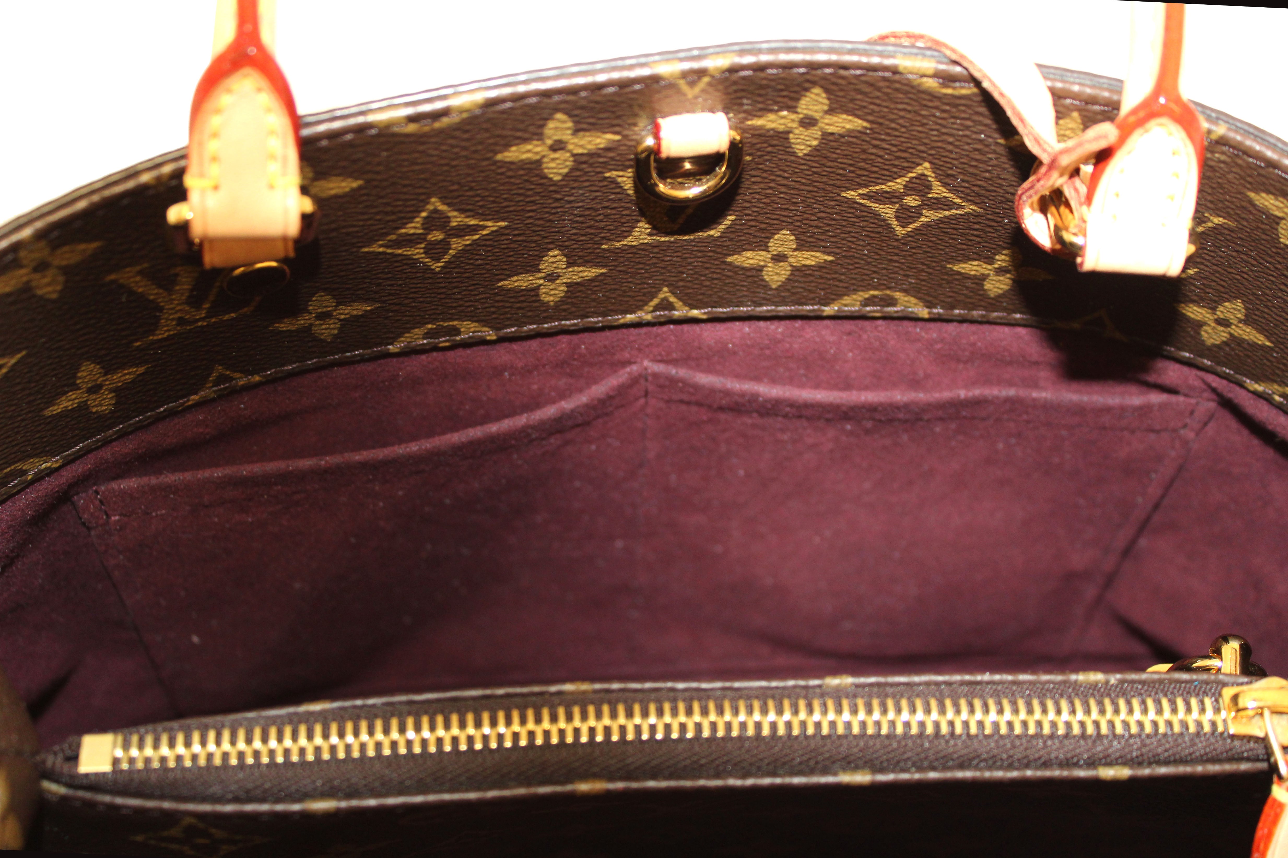 Authentic Louis Vuitton Monogram Canvas Montaigne MM Handbag - Luxury Designer Tote for Women, Perfect for Work, Travel & Everyday Use