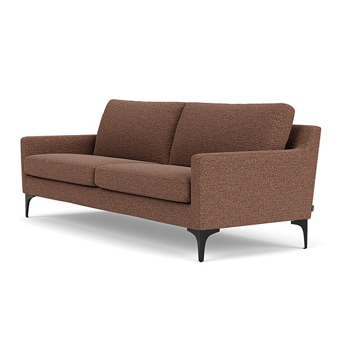 Astha Boucle 3 Seater Sofa - Modern Upholstered Couch with Soft Fabric for Living Room, Lounge & Office | Comfortable Sectional Sofa for Home Decor