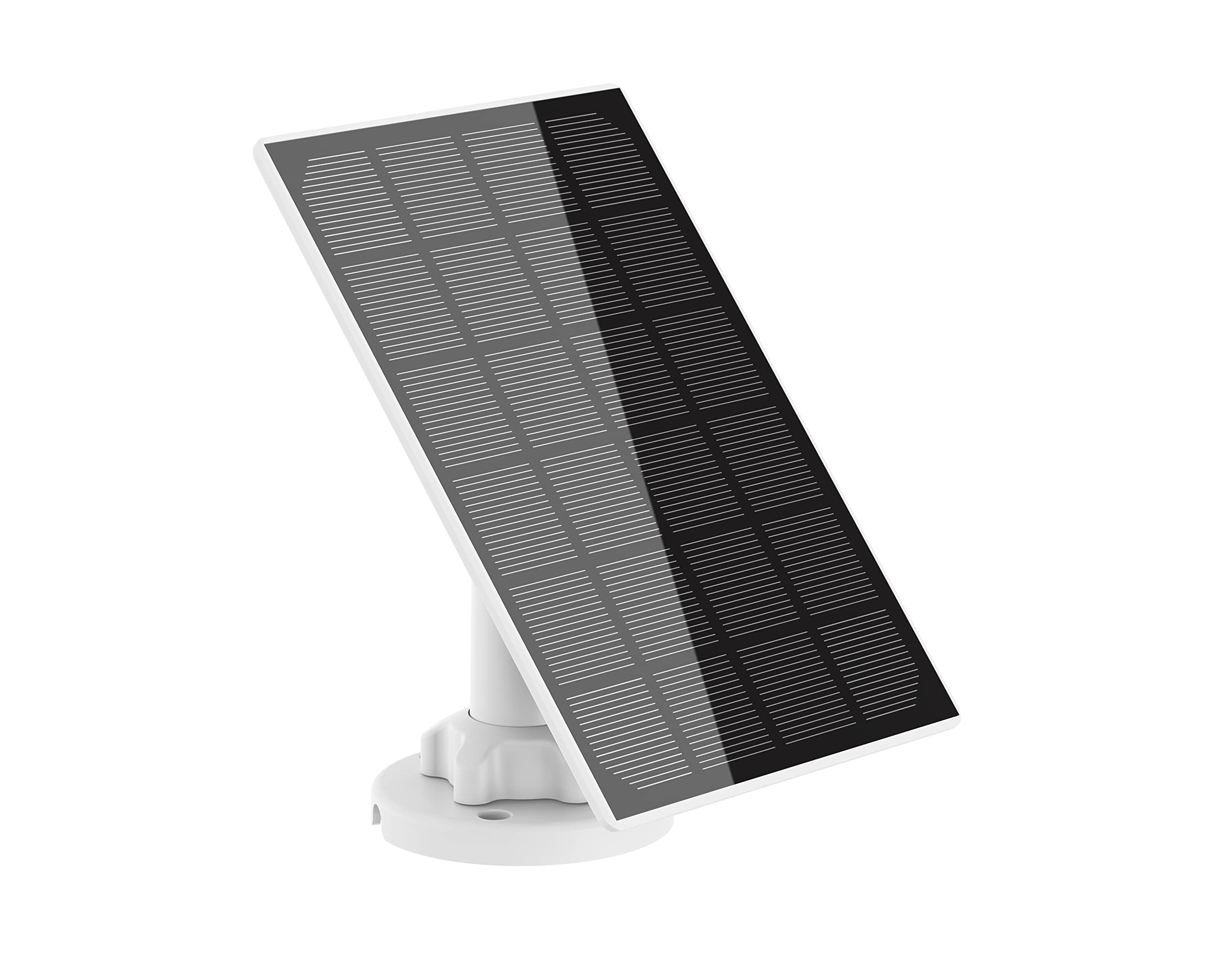 Solar Panel for Security Camera - 5V Outdoor Camera Solar Charger with Micro USB & USB-C Port, IP66 Waterproof, 360° Adjustable Mounting Bracket & 9.8ft Cable - Perfect for Home Security, Surveillance Systems & Outdoor Monitoring