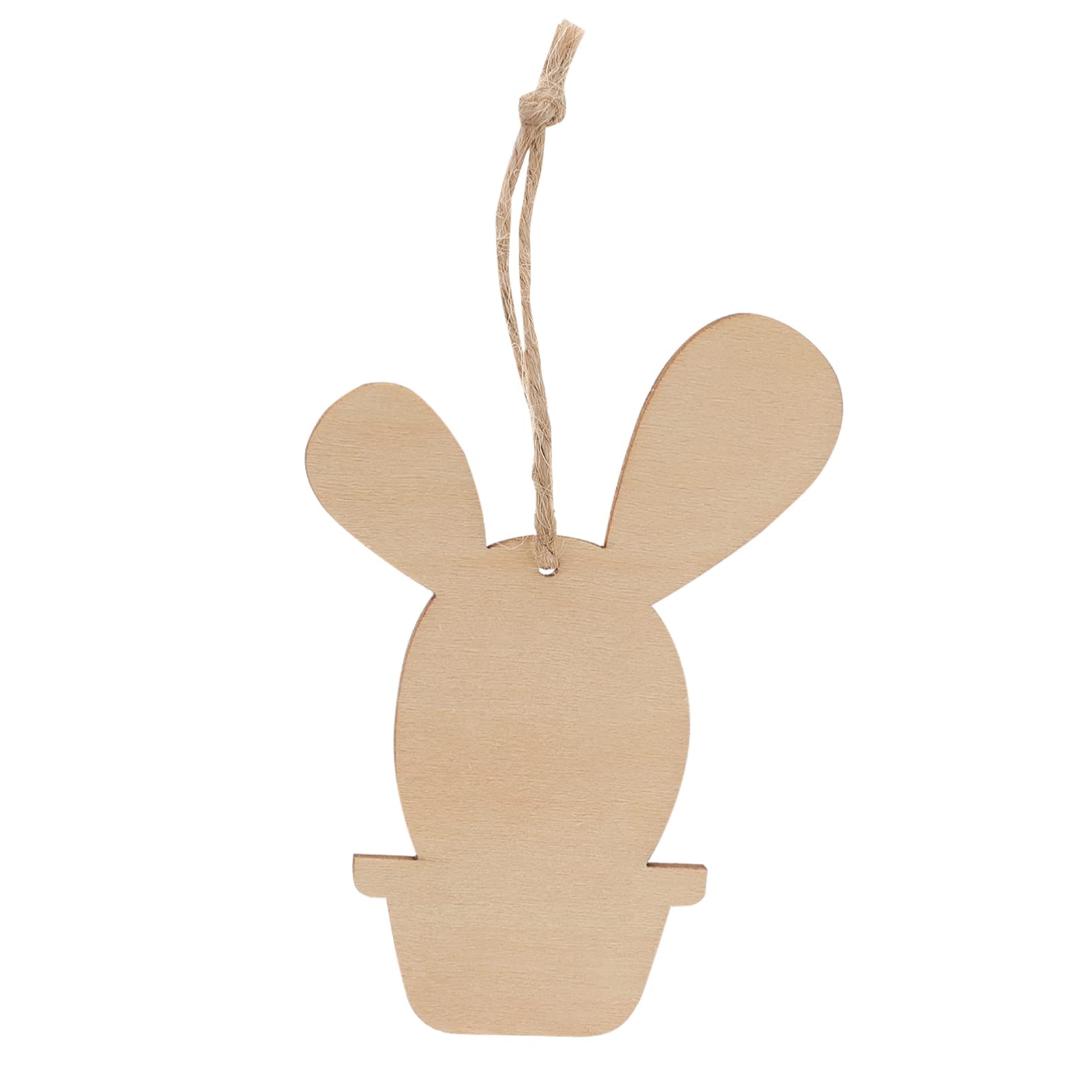 ABOOFAN Wooden Hanging Ornament - Tropical Wood Cutout for Home Decor, Wedding, Party & Car Decoration | Perfect for Crafts, Summer Themes and Interior Design