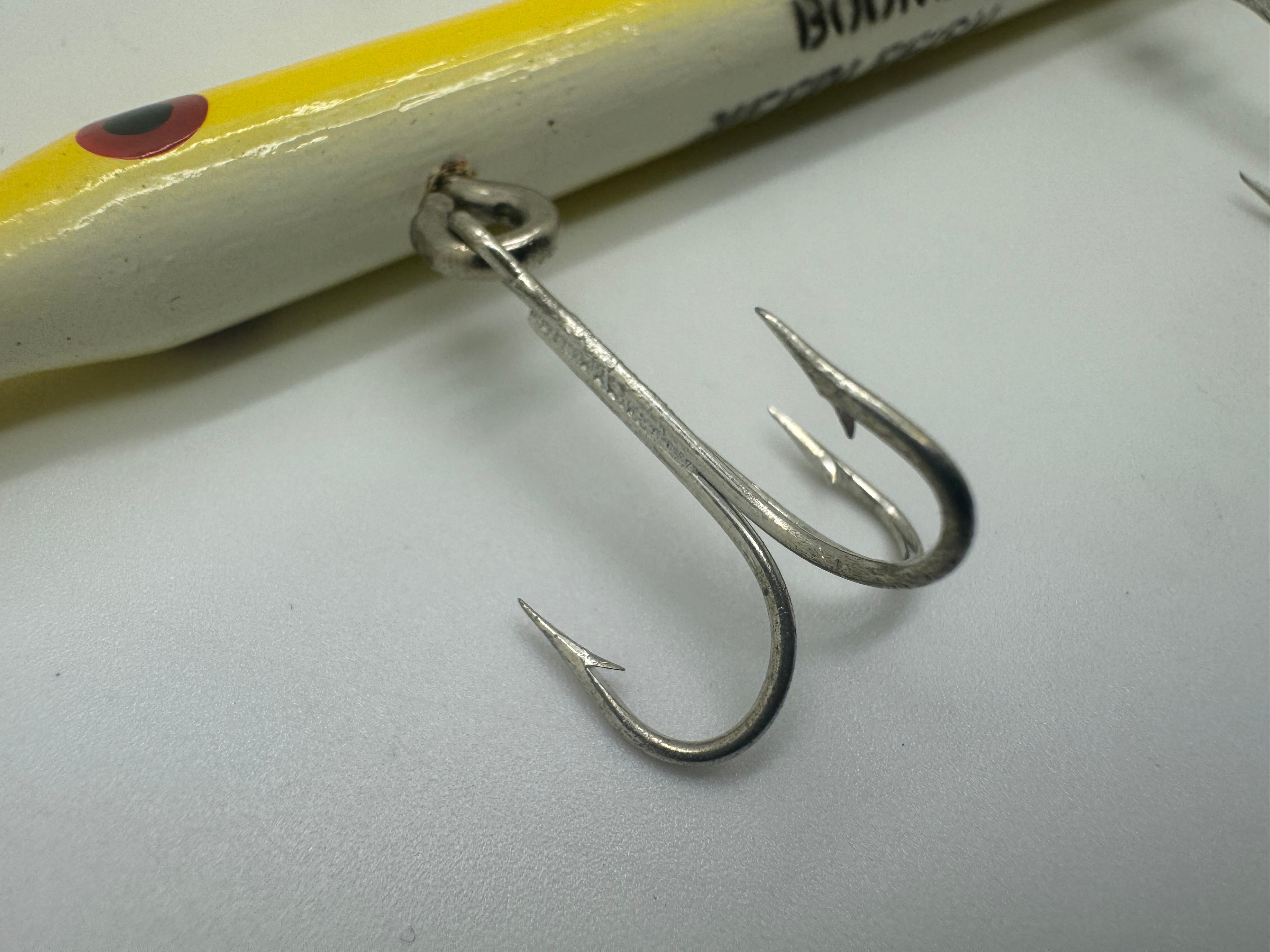 Boone 7000 Series 5 1/4 Inch Needlefish Fishing Lure - Bright Yellow Saltwater Bait for Offshore and Inshore Game Fish