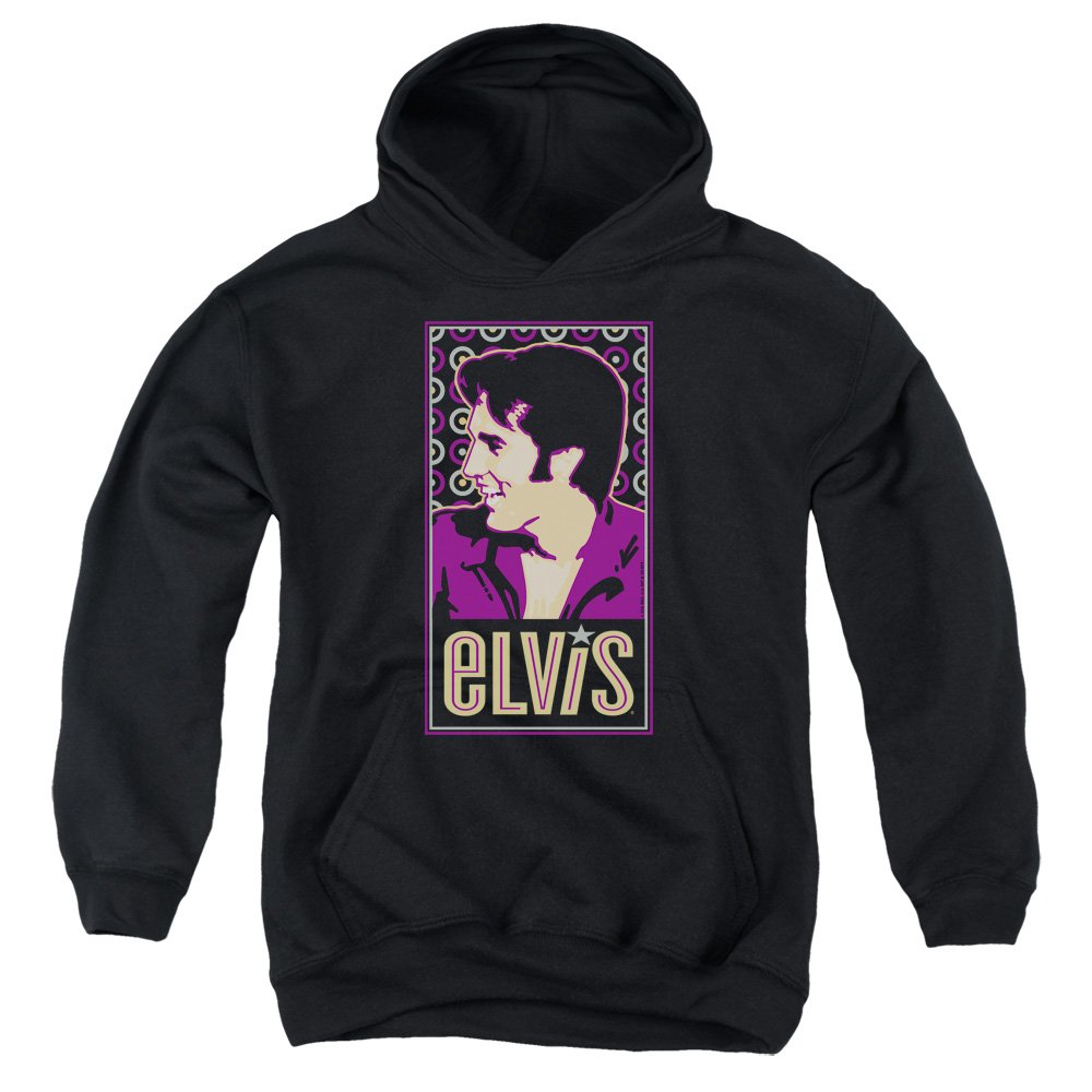 Elvis Presley Unisex Youth Hoodie - Pullover Sweatshirt for Boys & Girls | Casual Wear, Music Fan Gift, Concert Outfit
