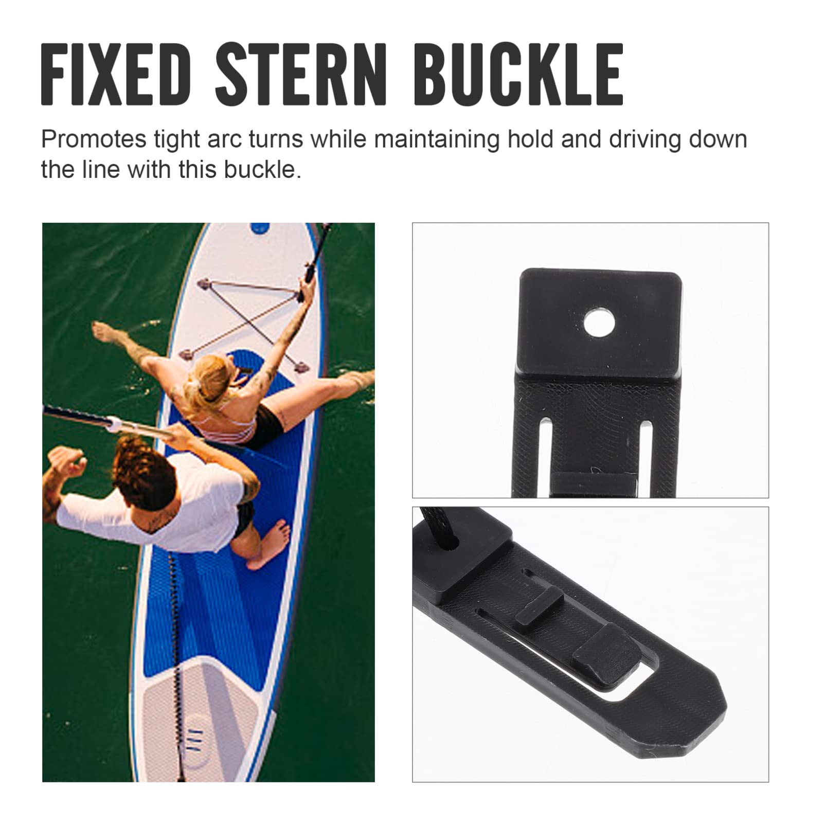 4 Pcs Universal Water Separator Cap Clip - Steering Wheel & Canoe Accessory, Kayak Tail Clip Retainer, Durable Plastic Threaded Component for Car, Boat & Outdoor Use
