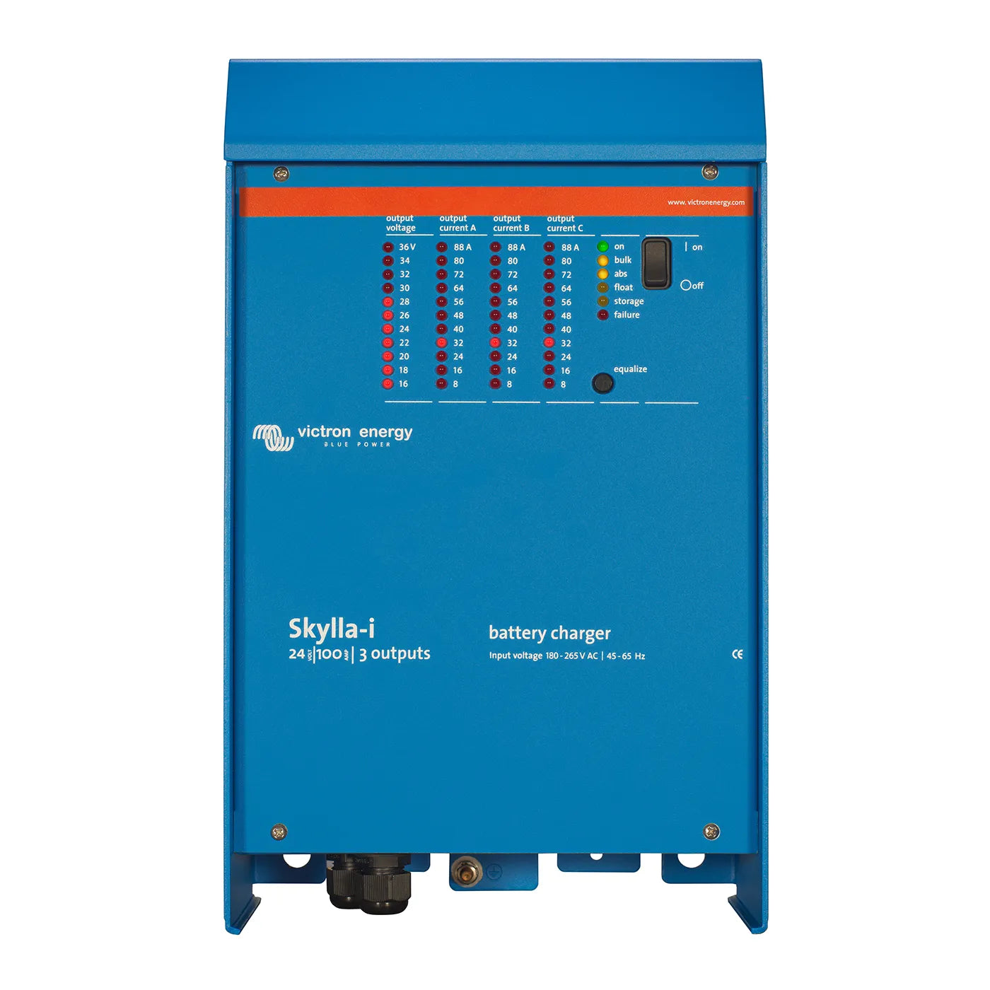Victron Energy Skylla-i 24V 50A Marine Battery Charger - Waterproof & High-Efficiency for Boats, RVs, and Off-Grid Power Systems