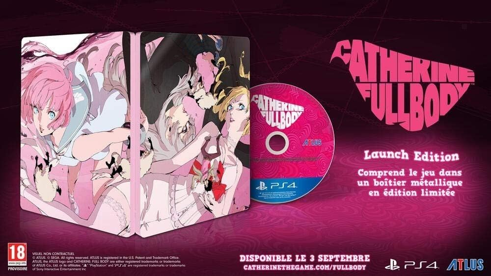 Catherine: Full Body - PS4 Game for PlayStation 4 | Psychological Thriller Puzzle Adventure | Perfect for Horror Game Fans & Date Night Gaming