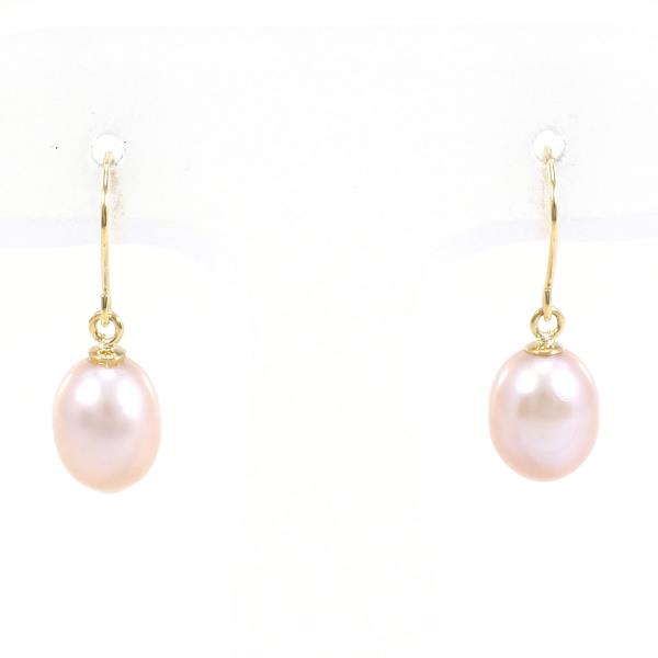 18K Yellow Gold Pearl Earrings for Women - Classic Stud Earrings with Genuine Pearls - Perfect for Weddings, Parties & Everyday Elegance