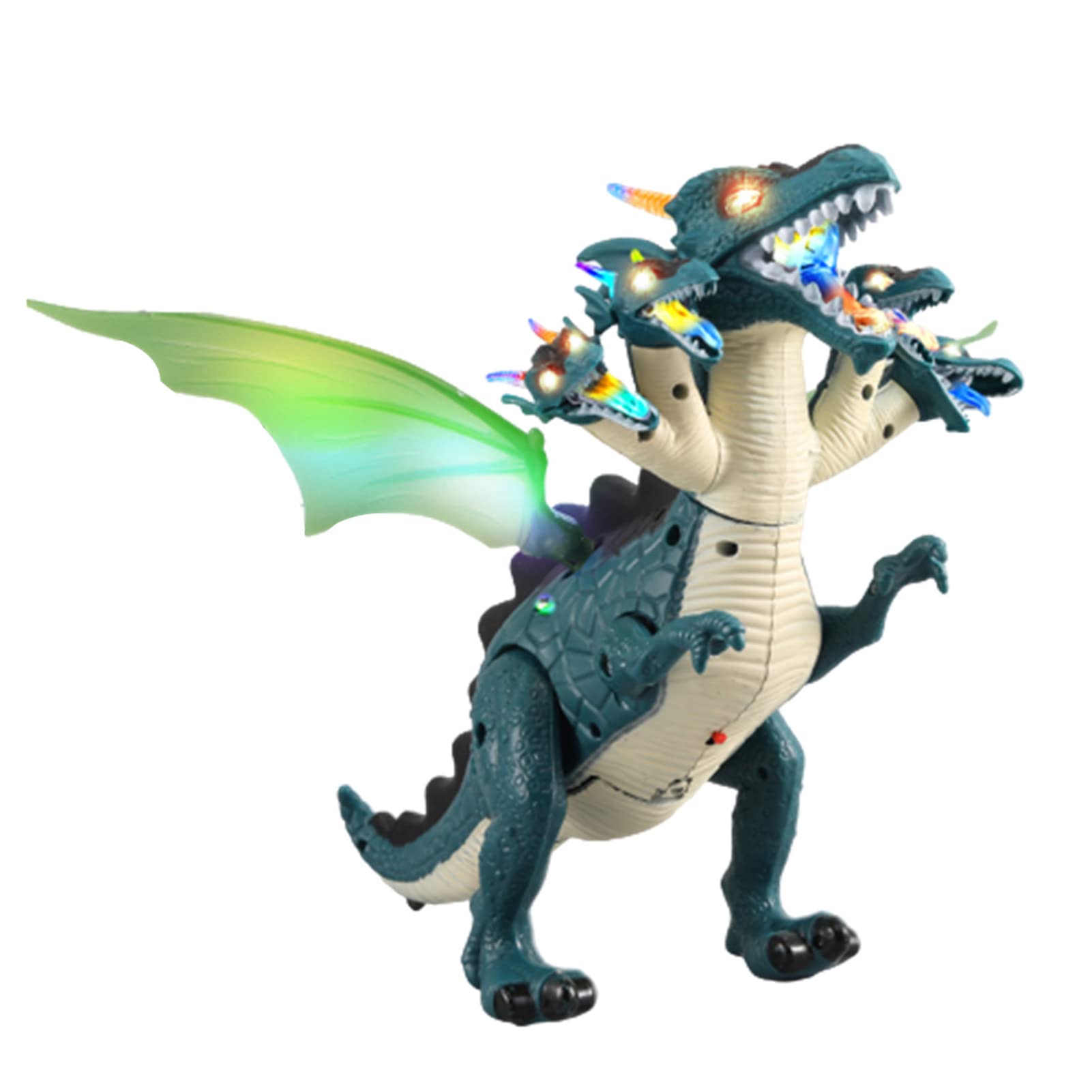 CHENMU Electric Toy Mechanical Dinosaur with Light & Music - STEM Educational Toy for Kids, Toddlers | Dinosaur Figure Collection, Interactive Playset for Children's Learning & Cognitive Development | Perfect Gift for Birthday, Christmas & Pretend Play
