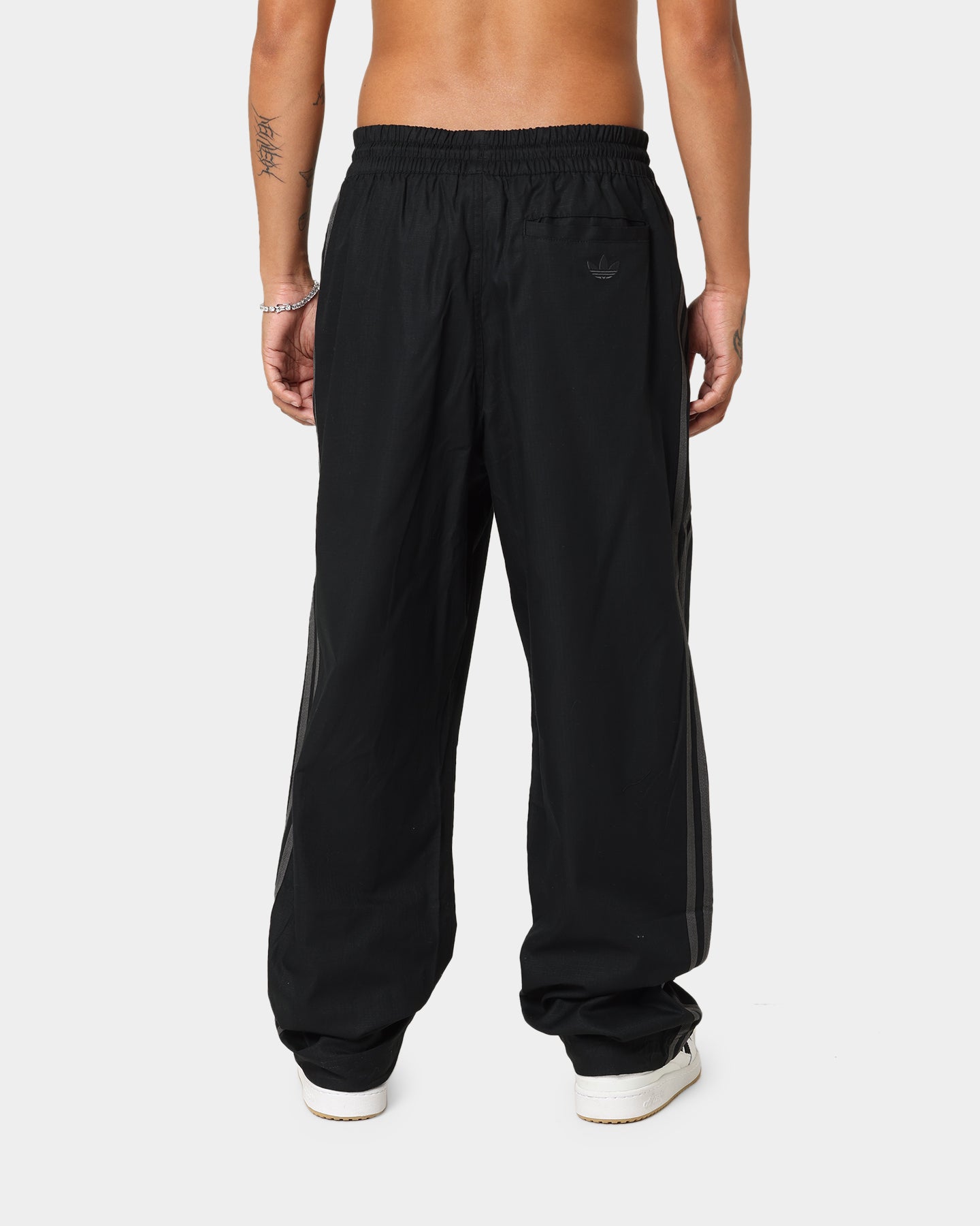 Adidas Originals Relaxed Fit Work Pants for Men - Comfortable Black Casual Office Pants for Business & Everyday Wear