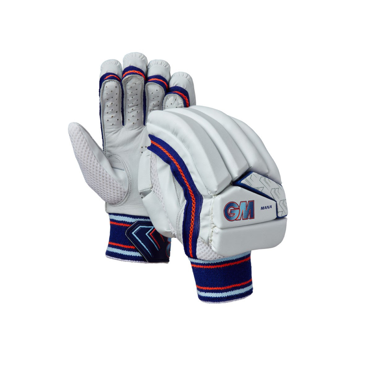 Gunn & Moore Mana Cricket Batting Gloves - Premium Leather Protection for Cricket Players | Perfect for Practice & Matches