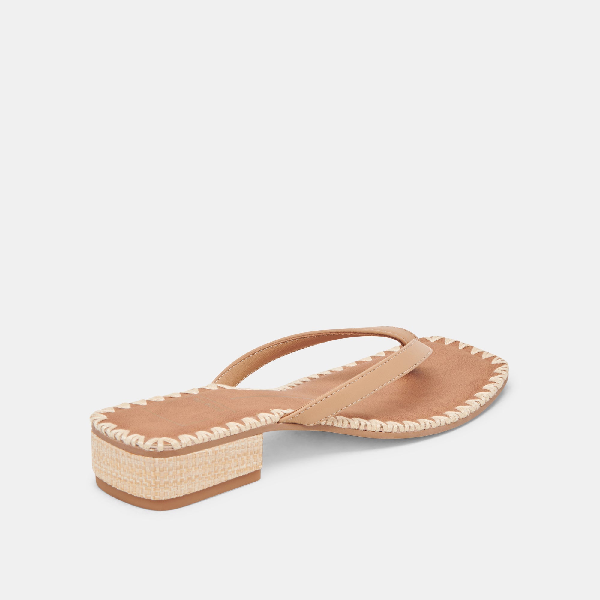 BARTY Women's Light Tan Leather Sandals - Comfortable Casual Slip-On Sandals for Walking, Beach, and Summer Outfits